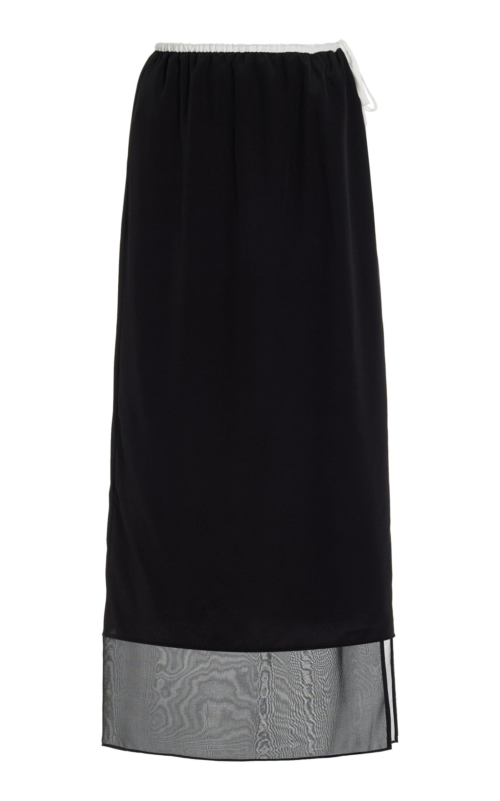 SIR Adrienne Silk Midi Skirt