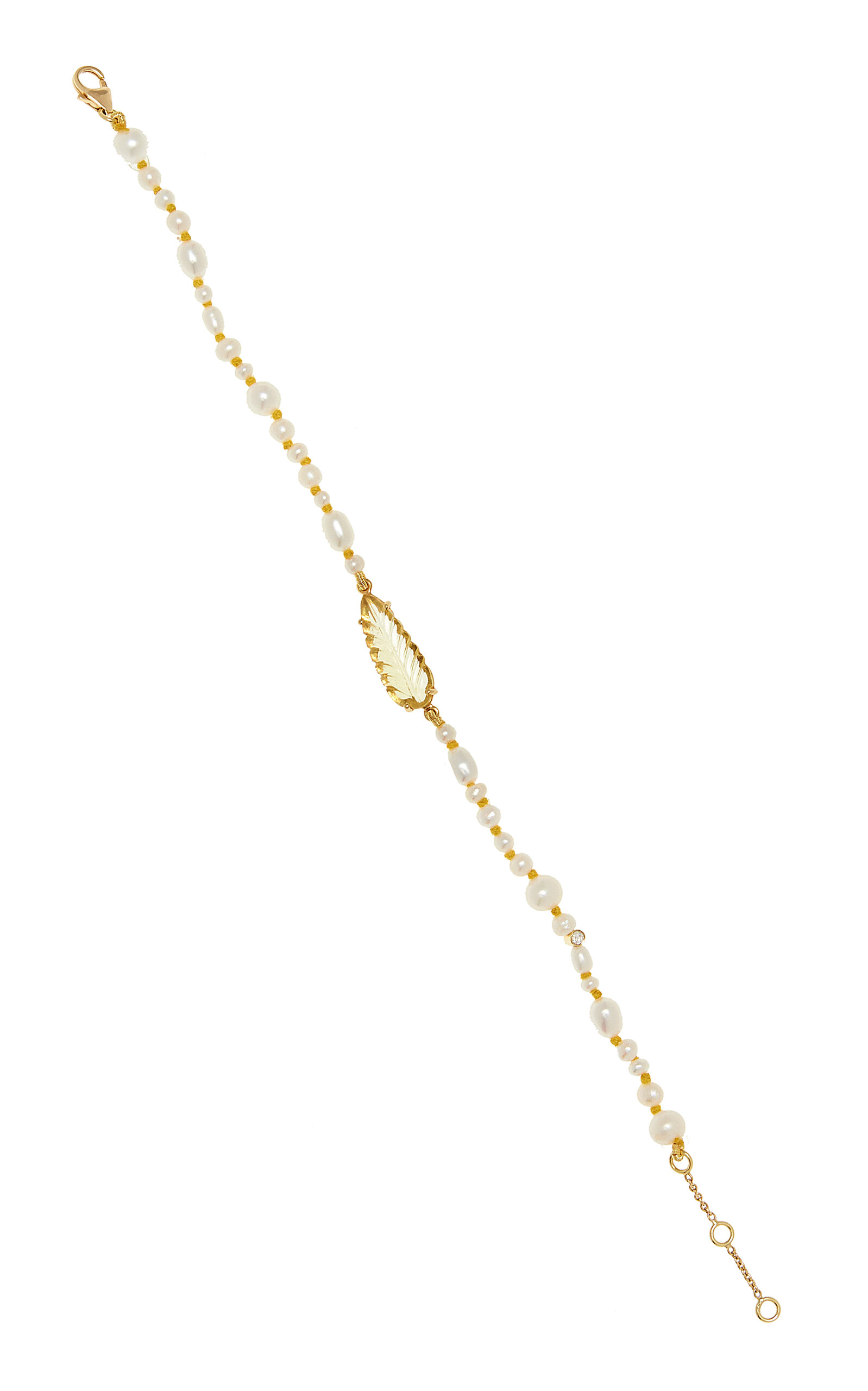 Muna 18K Yellow Gold Multi-Stone Bracelet