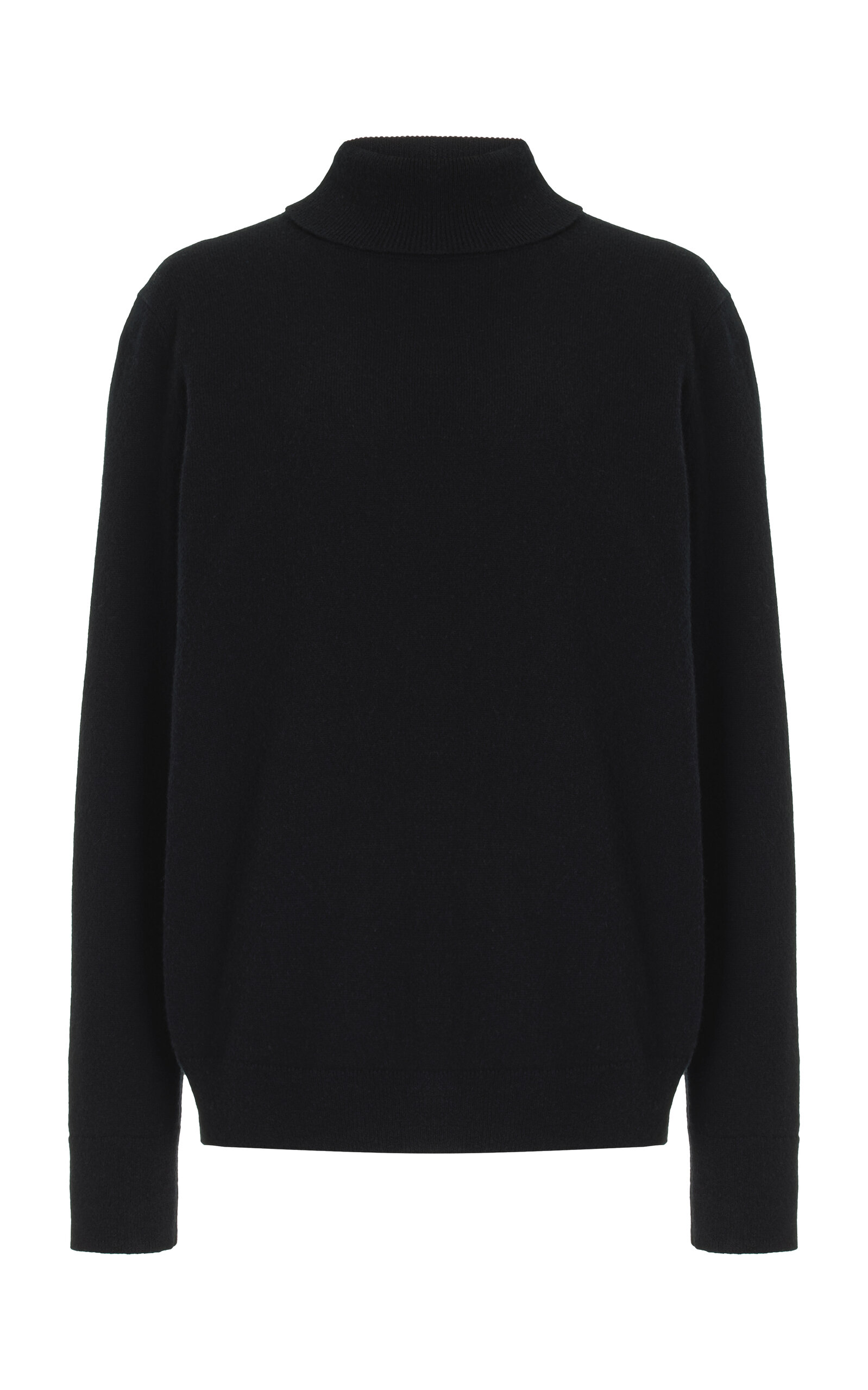 Shop Lafayette 148 Cashmere Turtleneck Sweater In Black