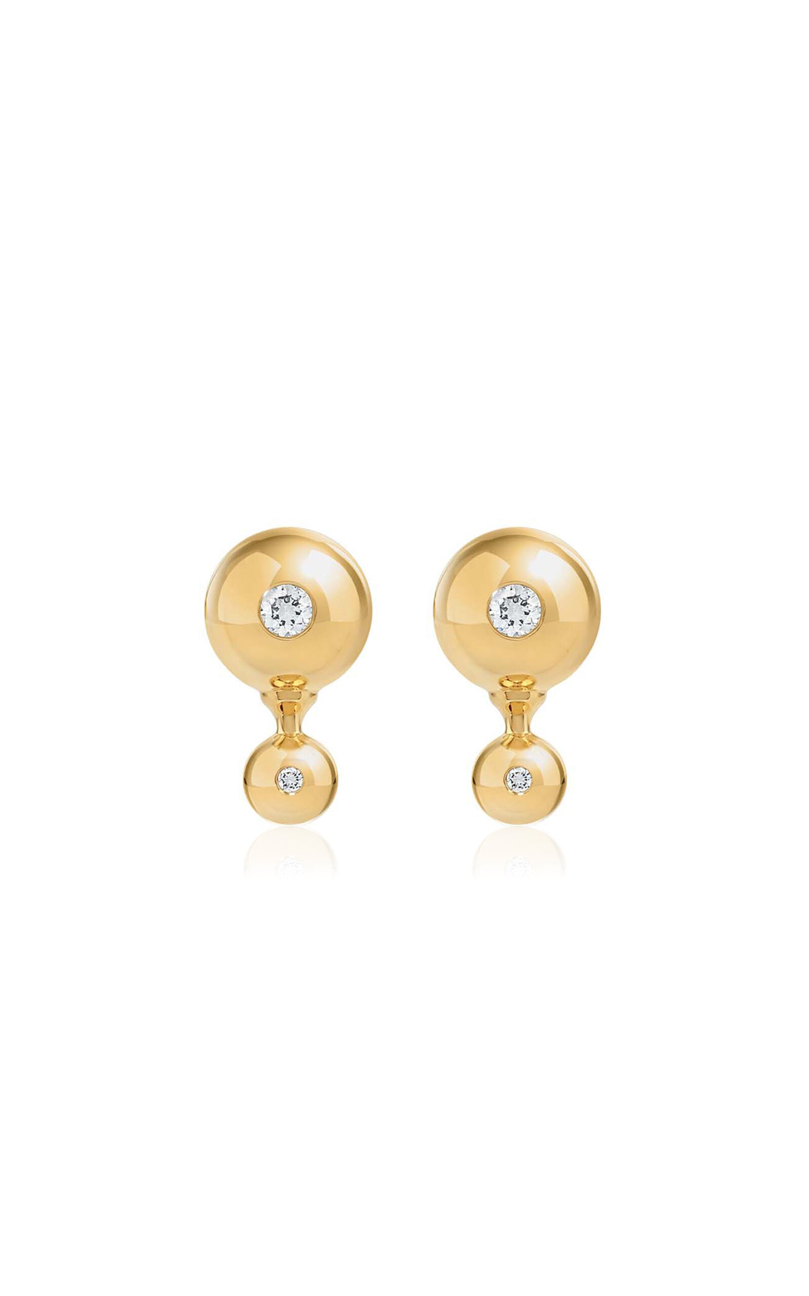 Shop State Property Nemara 18k Yellow Gold Diamond Earrings