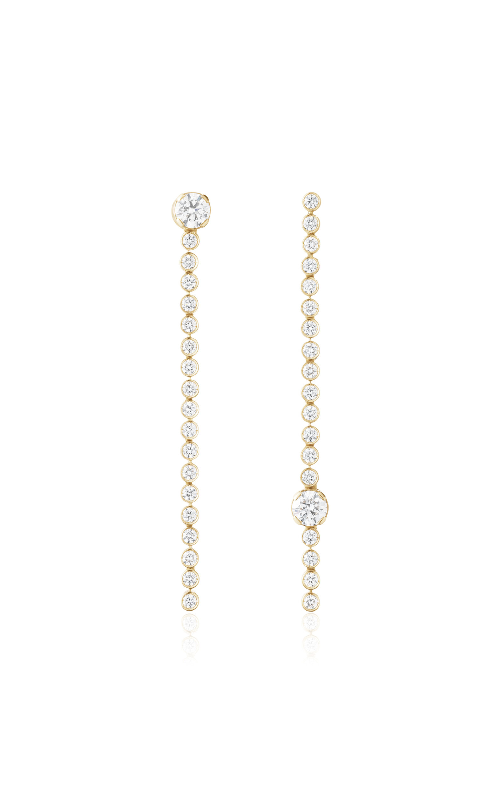 Ciel de Diamant 18K Yellow Gold Earrings