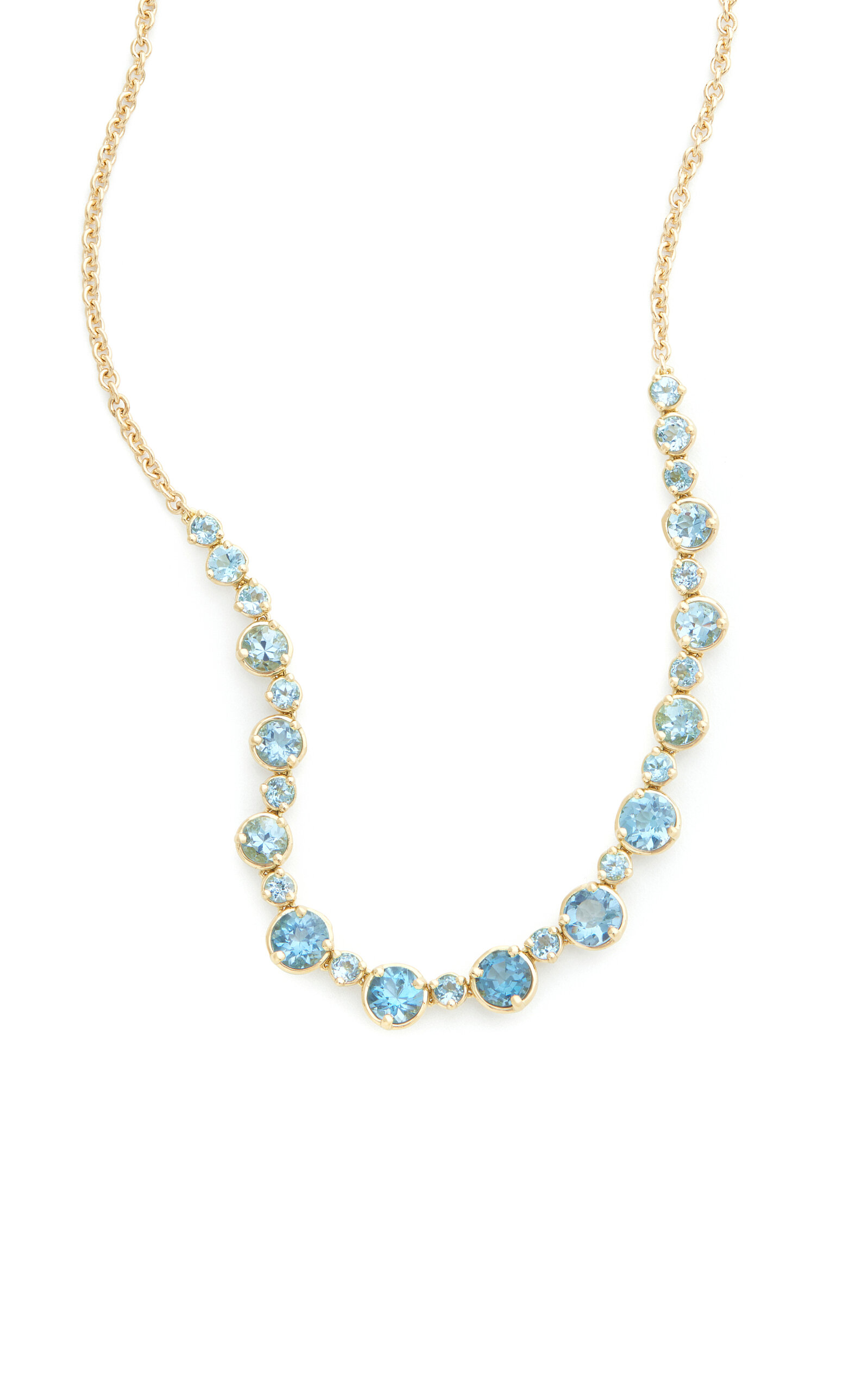 18K Yellow Gold Multi-Stone Necklace