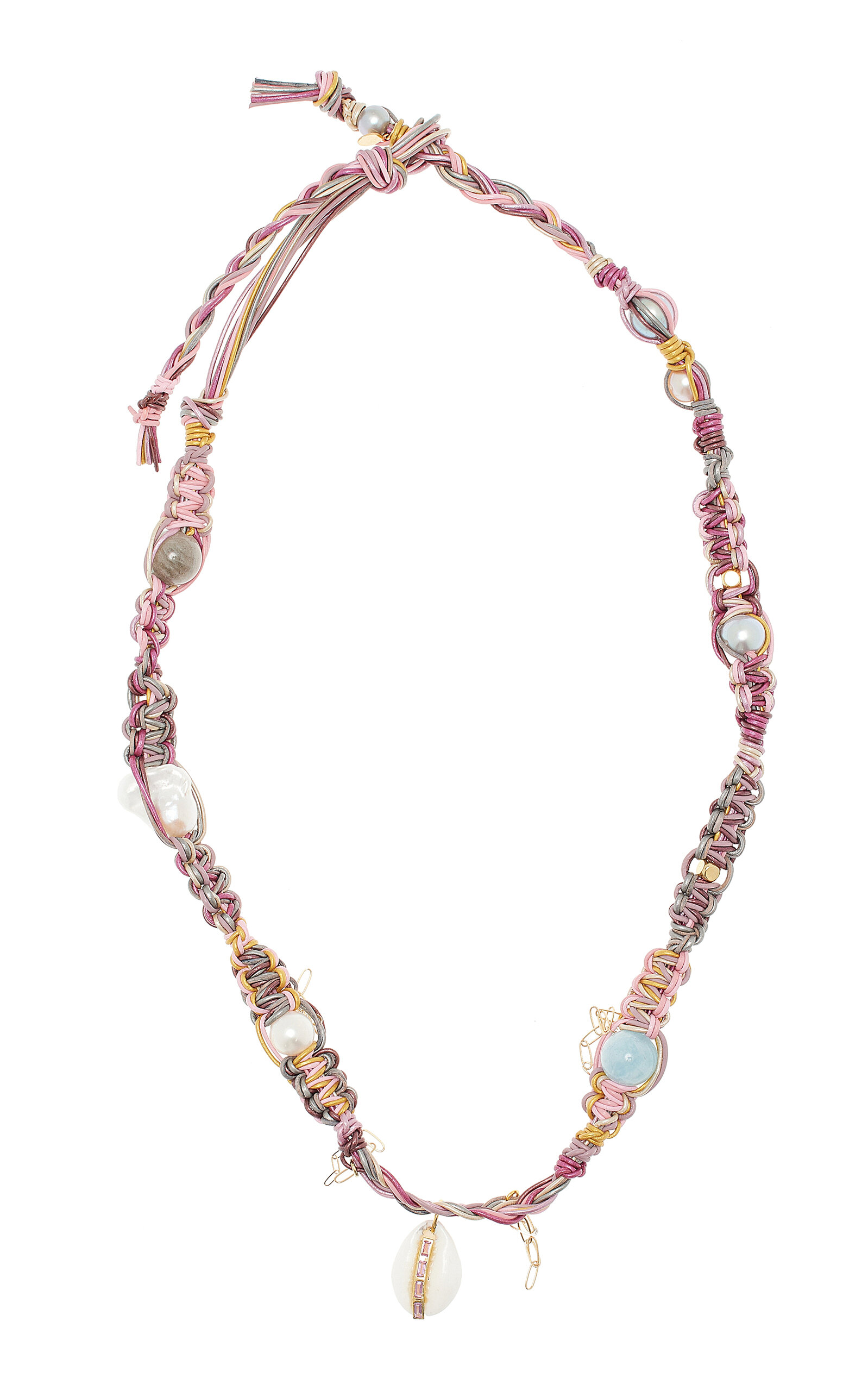 JOIE DIGIOVANNI BARBIE MULTI-STONE NECKLACE 