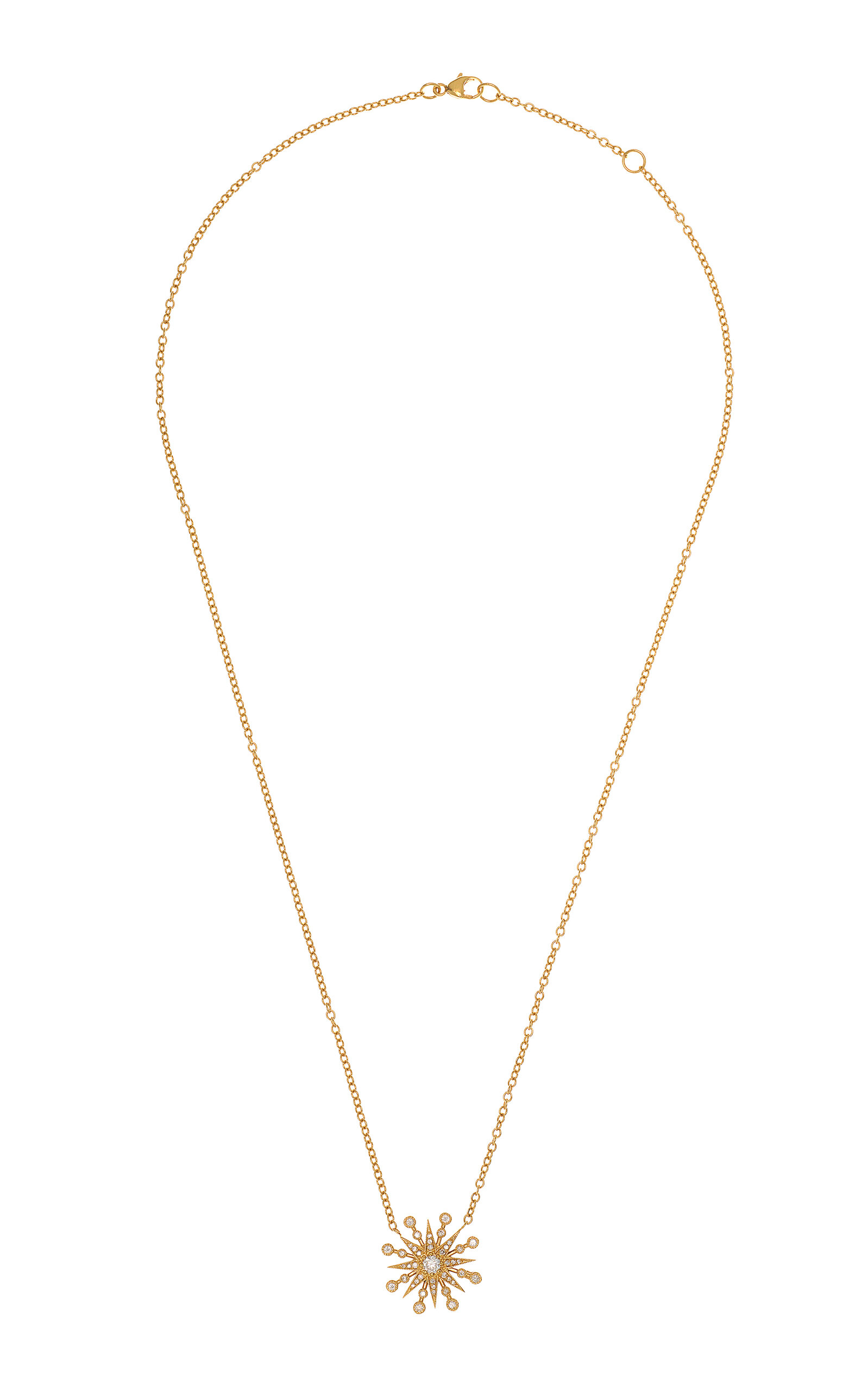 Colette Star 18K Yellow Gold Diamond Necklace