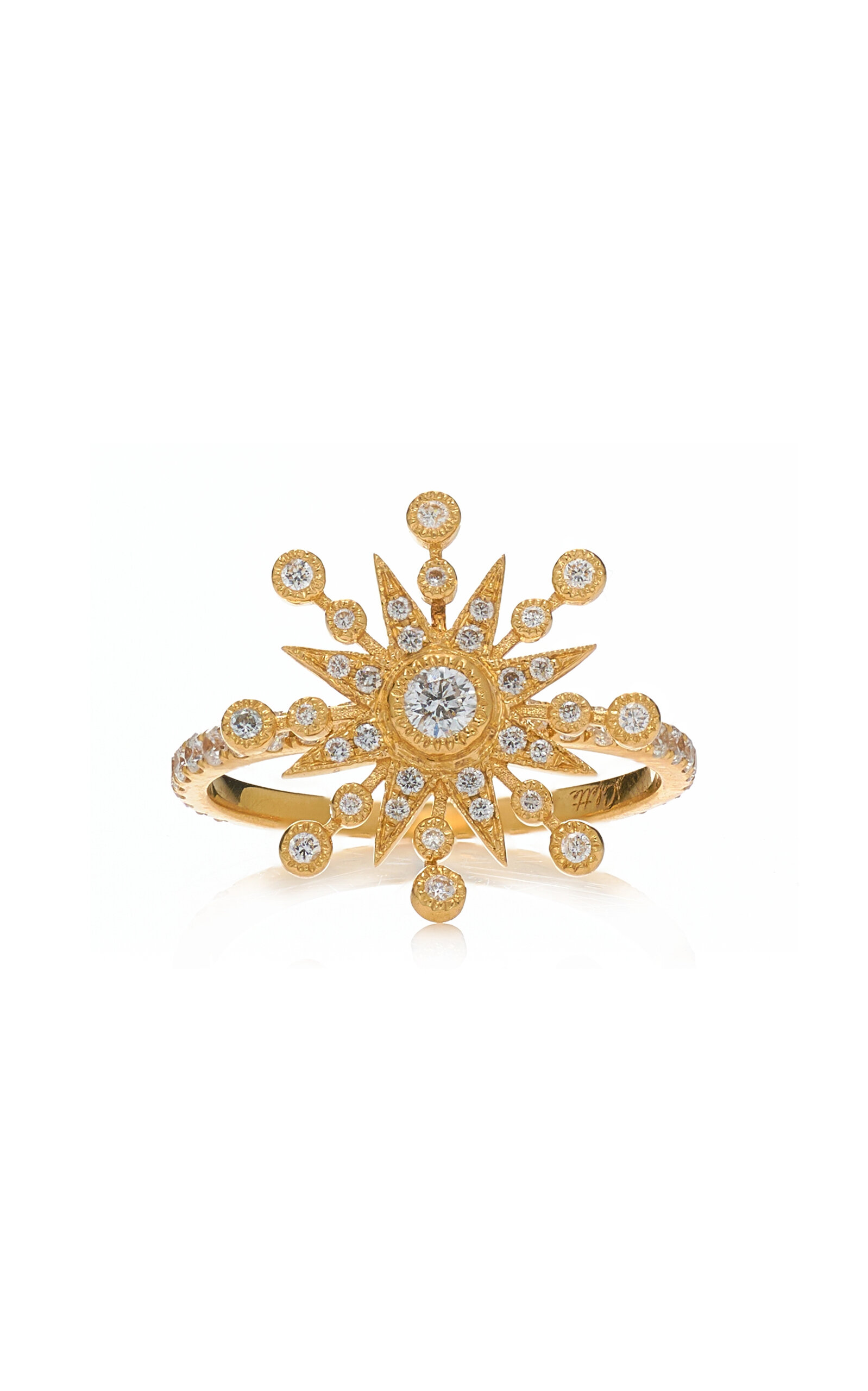 Colette ’s Star 18K Yellow Gold Diamond Ring