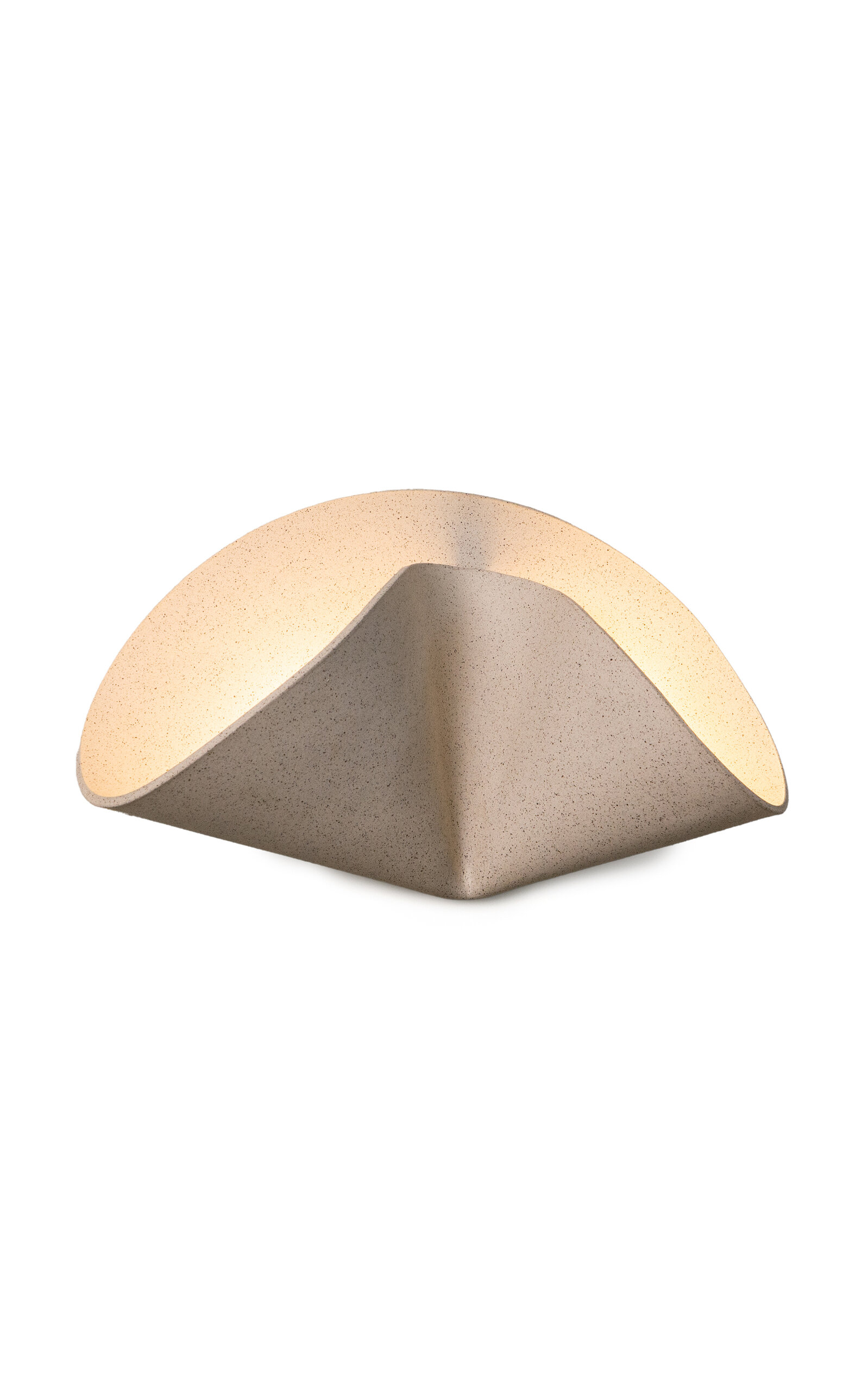 Shop Sin Shado Ceramic Sconce In Neutral