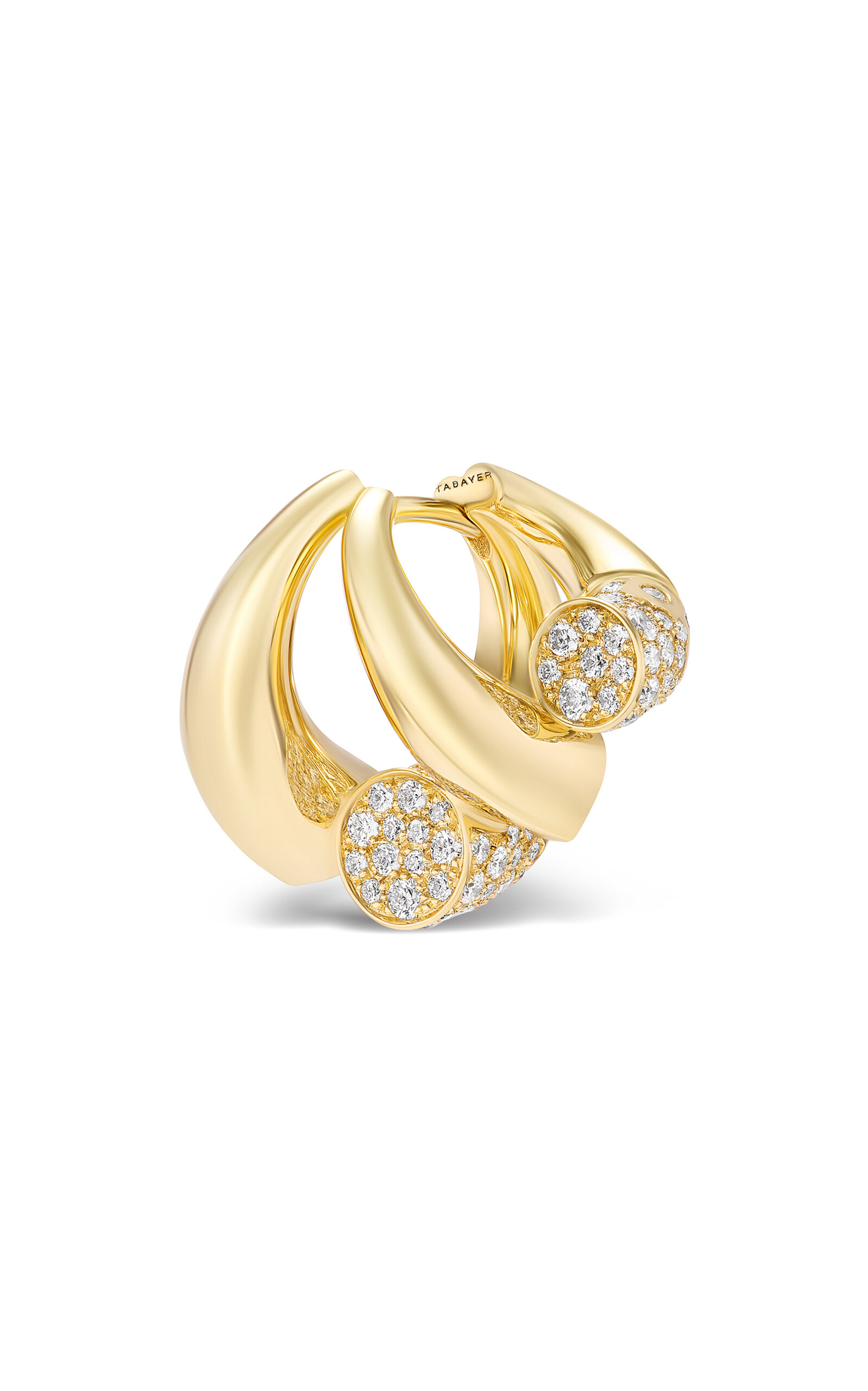 Oera 18K Fairmined Yellow Gold Diamond Earrings