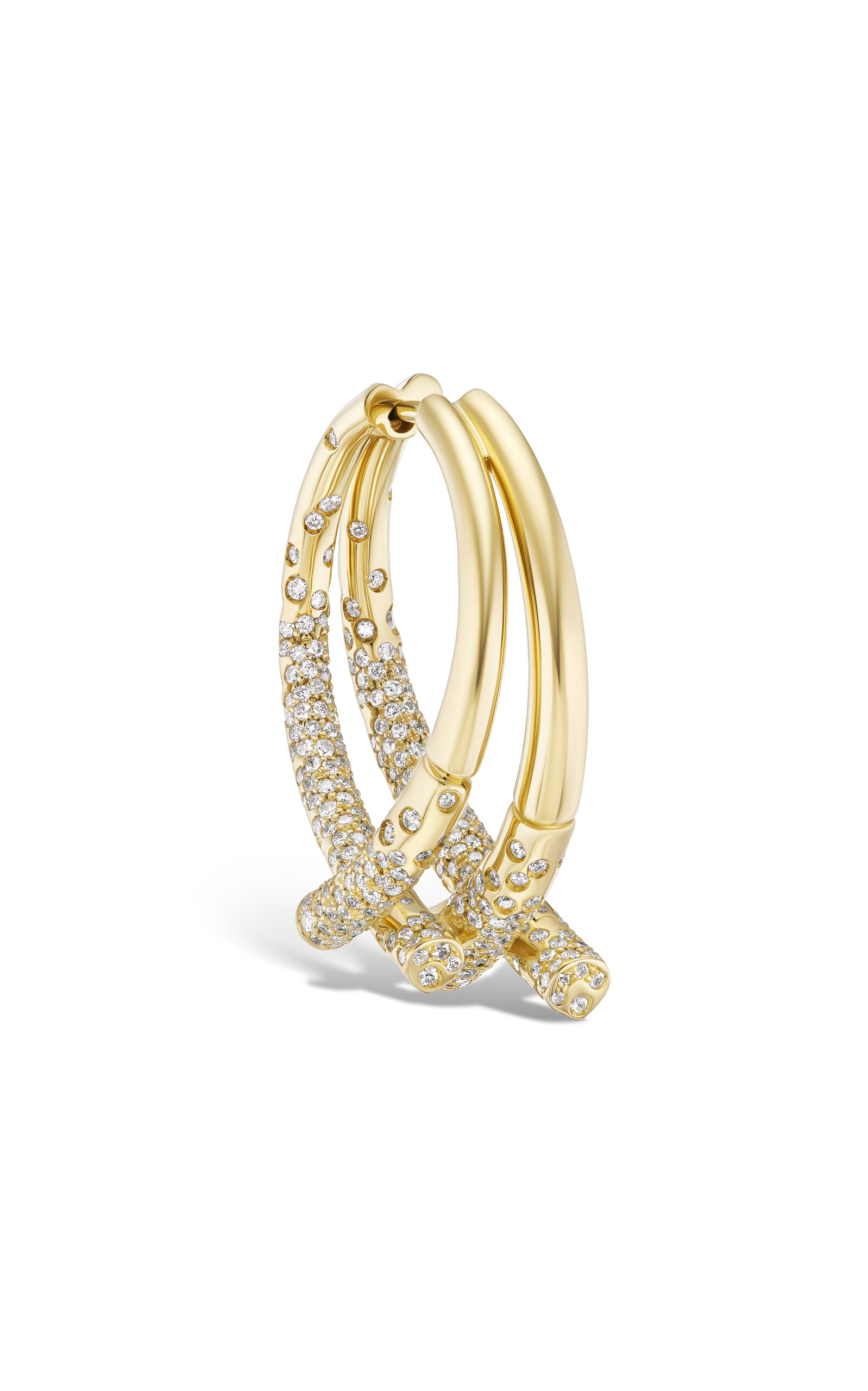 Oera 18K Fairmined Yellow Gold Diamond Earrings