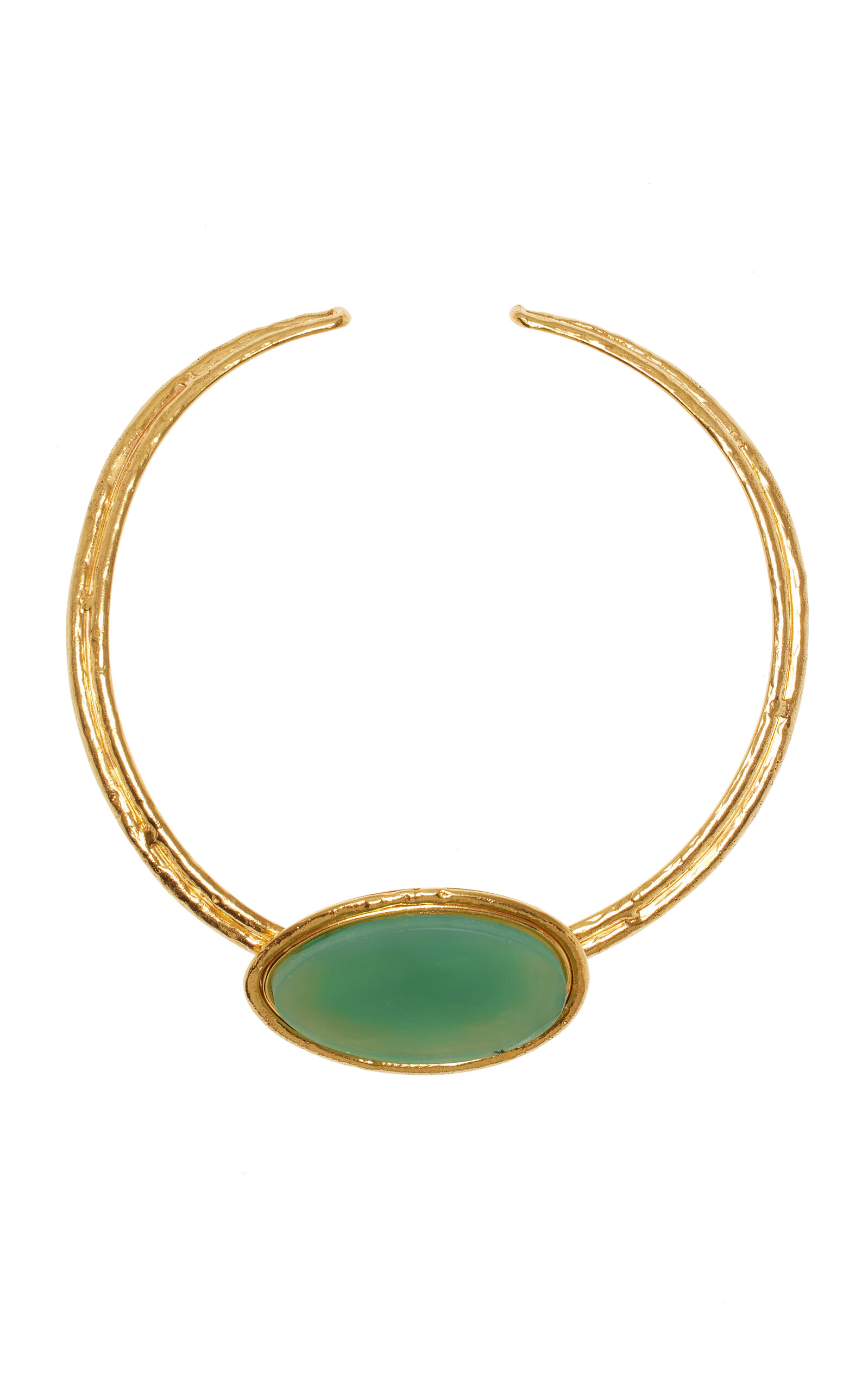 Dakota 22K Gold-Plated Agate Necklace