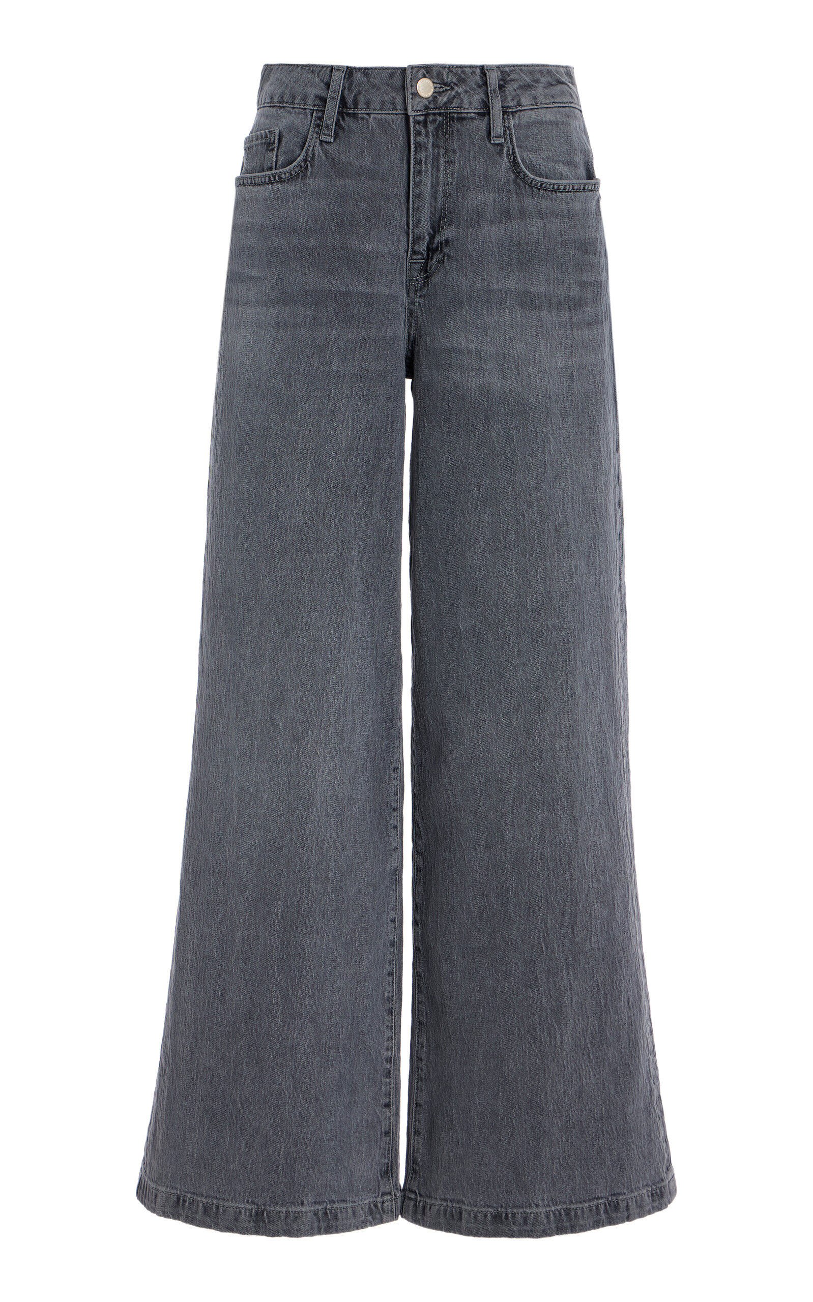 Ms. Fonda High-Rise Wide-Leg Jeans