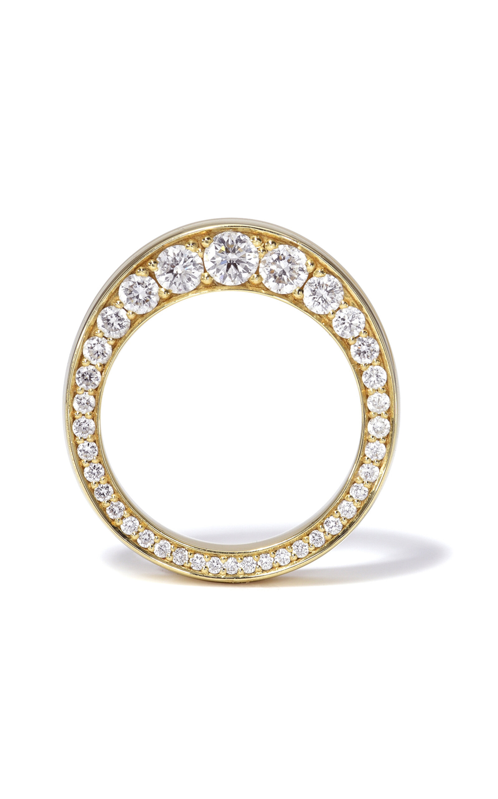 Oasis 18K Yellow Gold Diamond  Ring