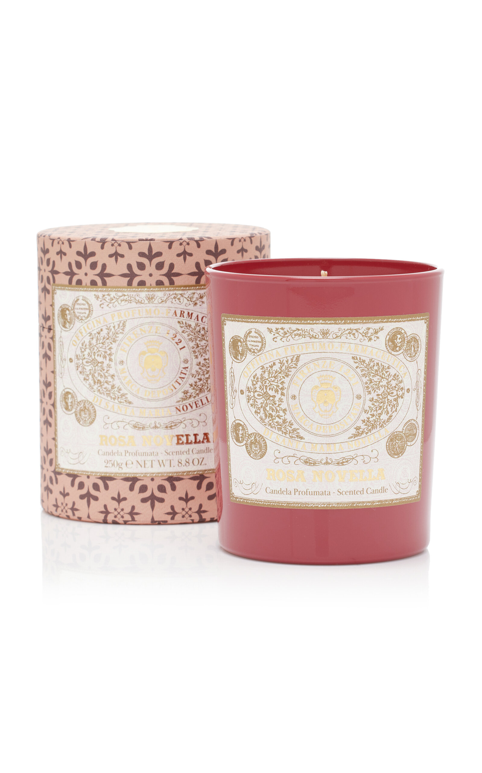 Shop Santa Maria Novella Rosa Novella Candle In Multi