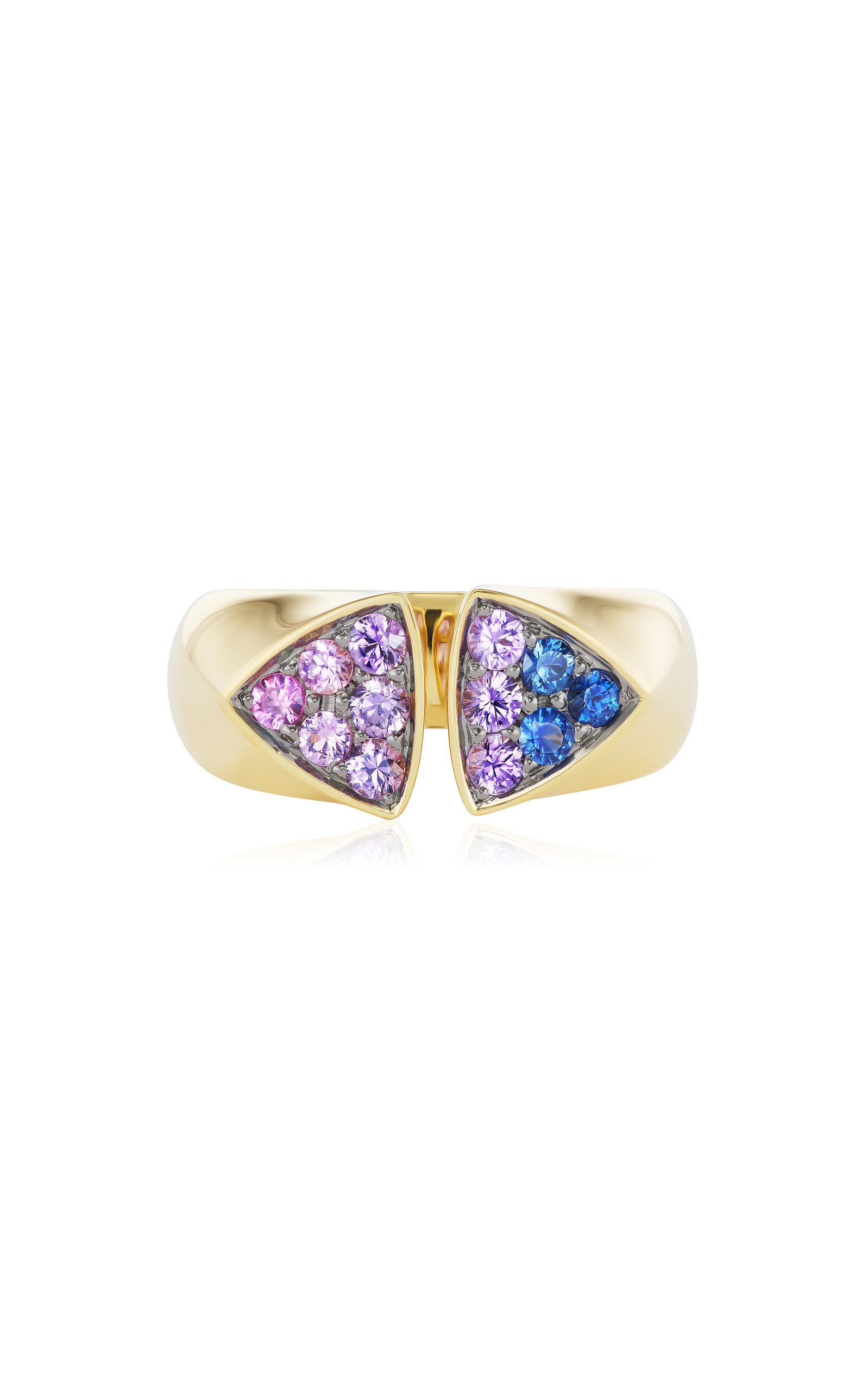 Candy Sky 18K Yellow Gold Sapphire Ring