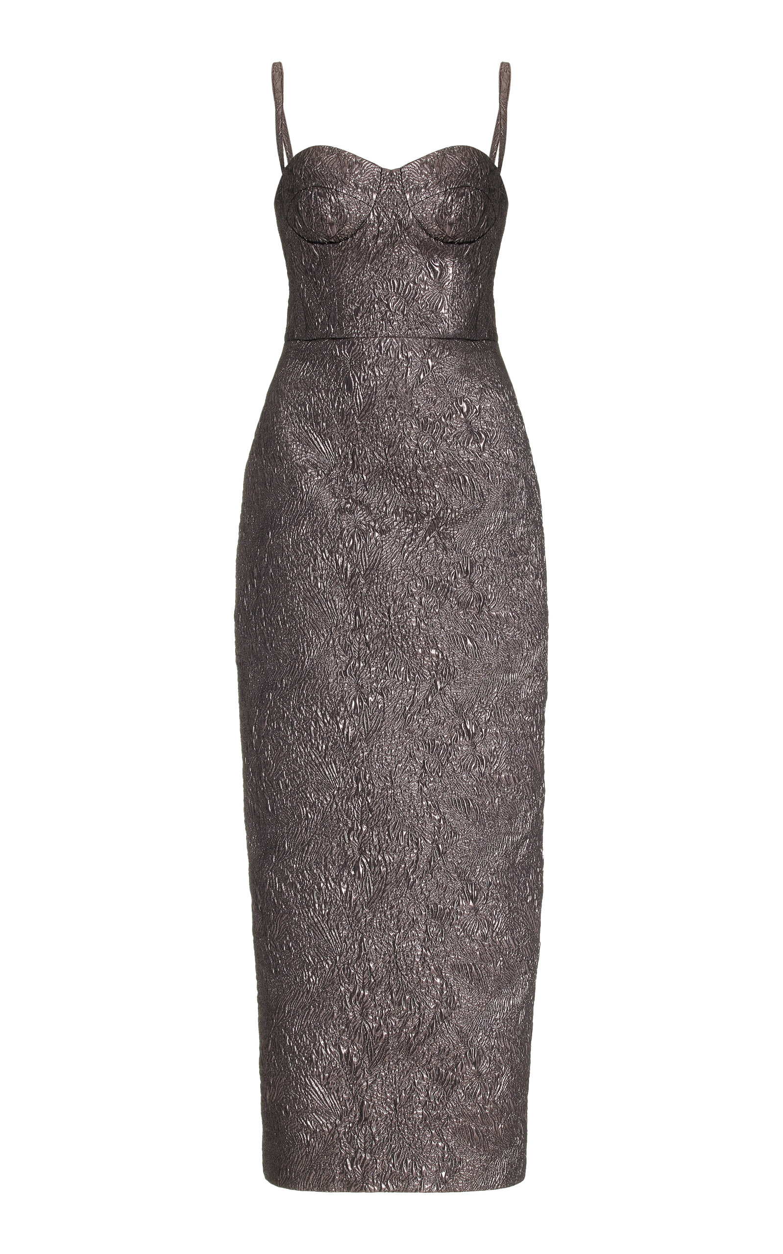 Exclusive Jacquard Midi Dress