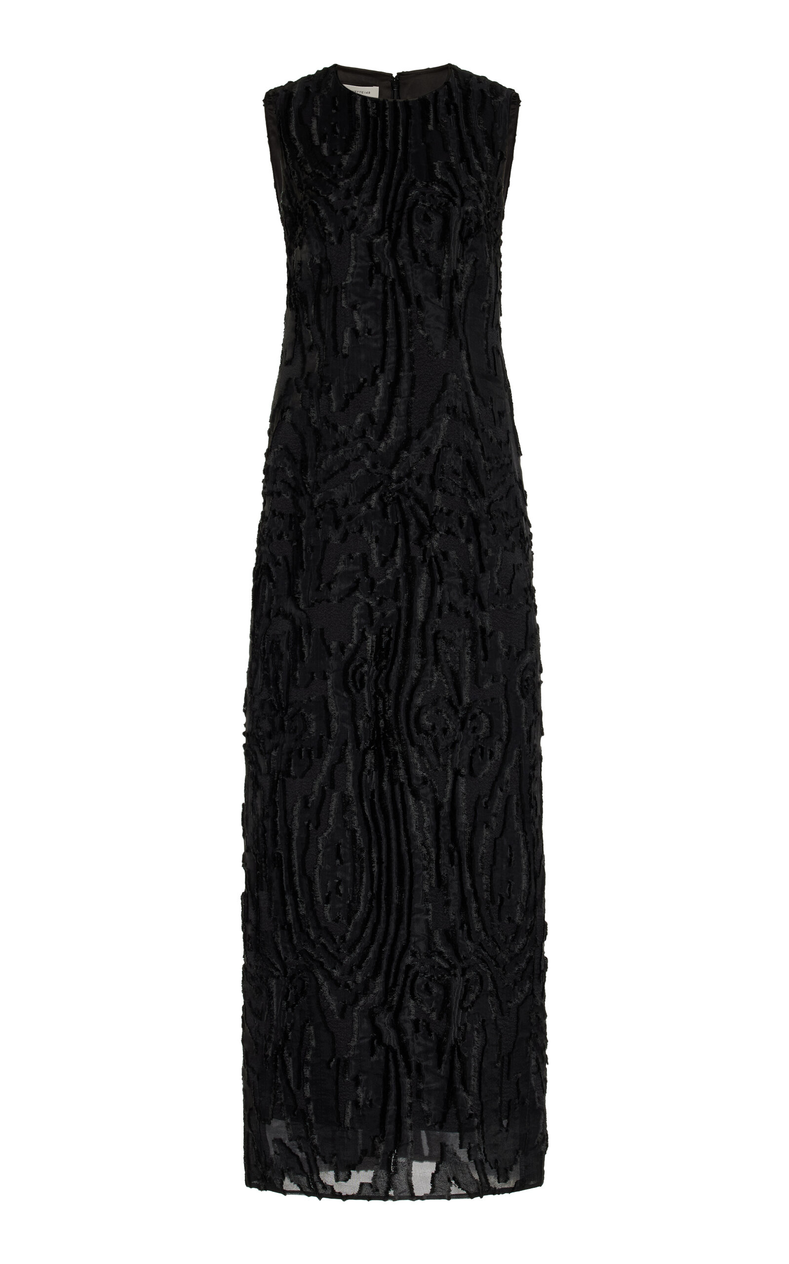 Jacquard Sheath Gown