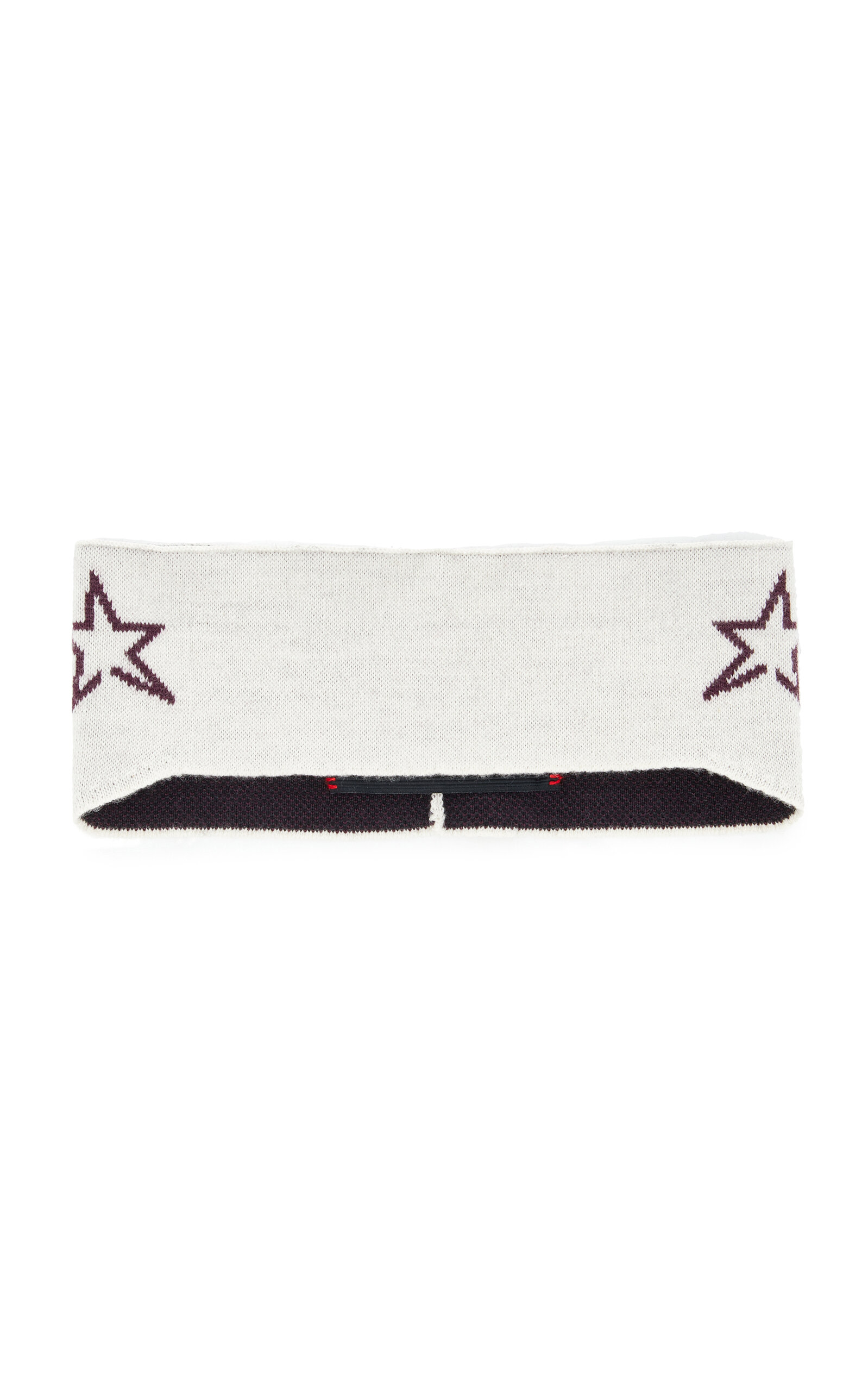 Perfect Moment Knit Ski Headband In White