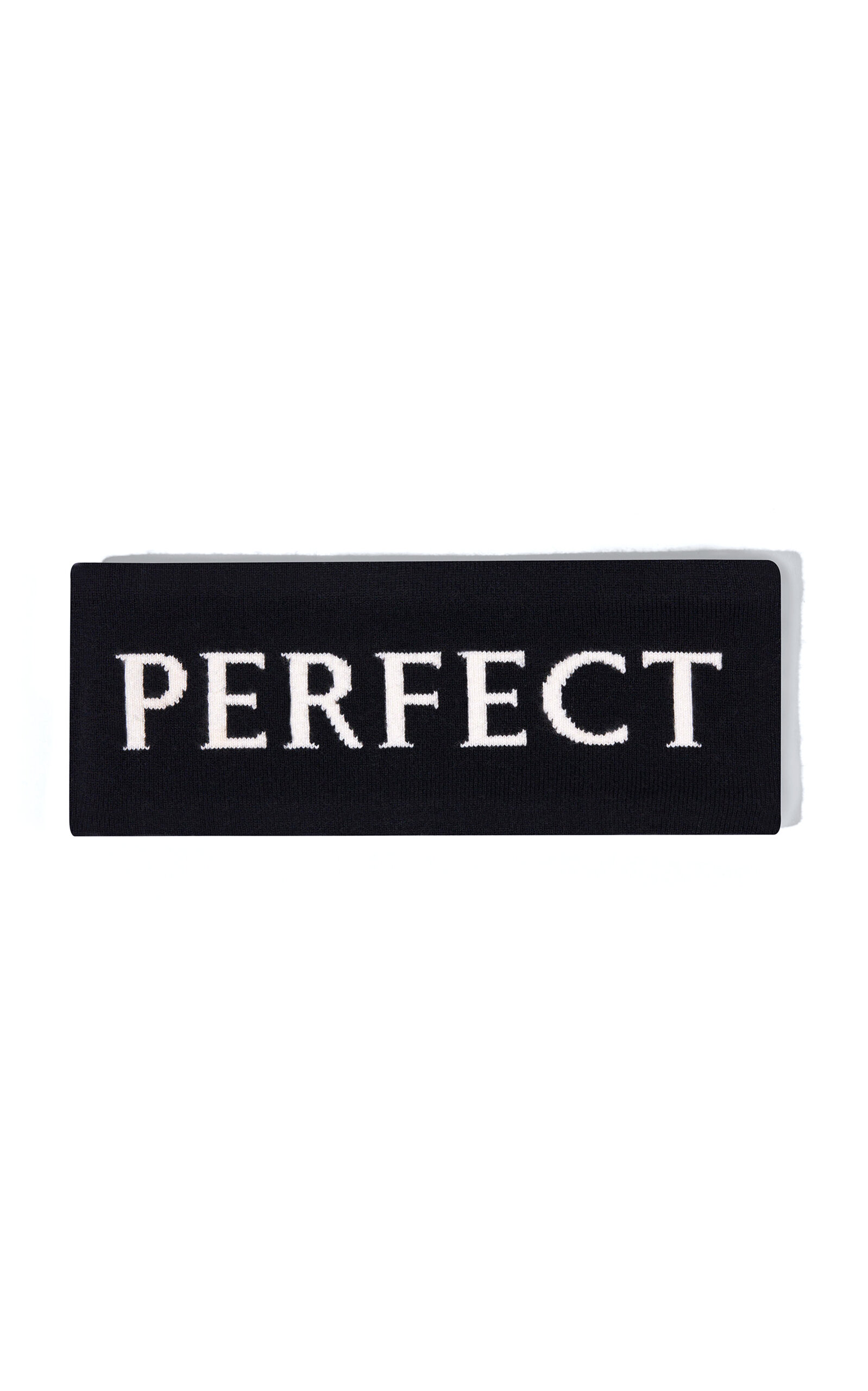 Shop Perfect Moment Knit Ski Headband In Black