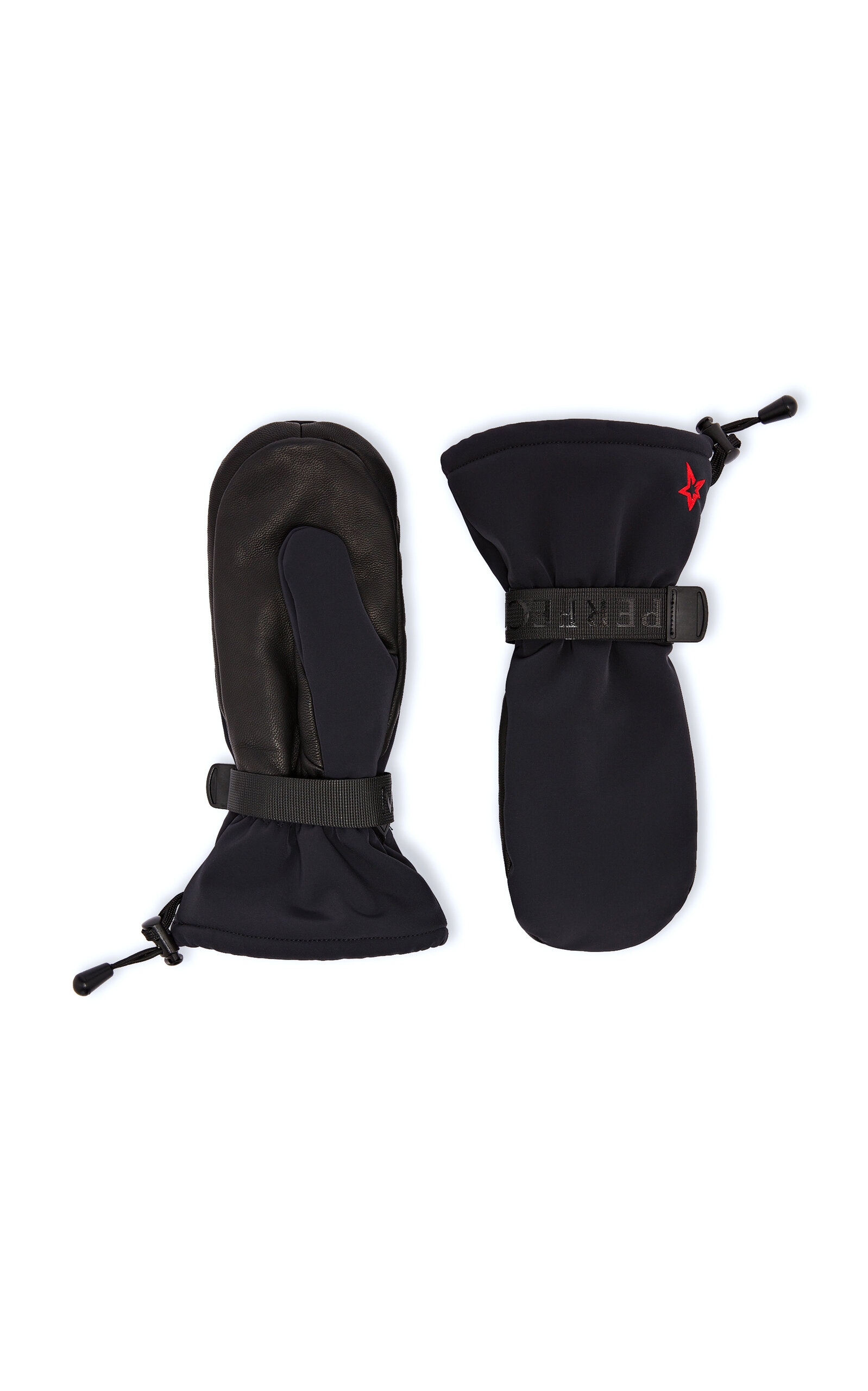 Shop Perfect Moment Davos Ski Mittens In Black