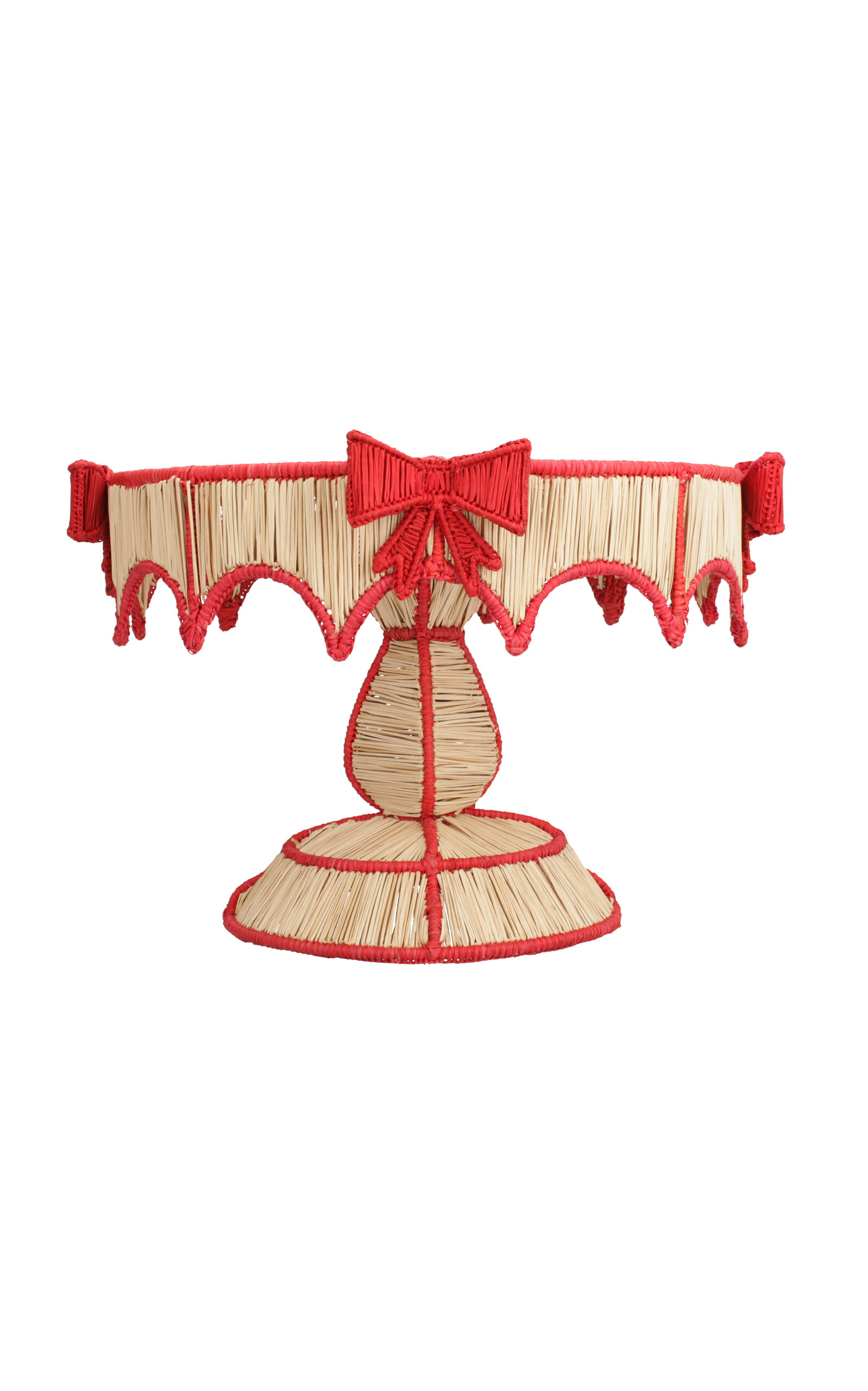 Shop Mercedes Salazar Bow Party  Cake Stand In Red