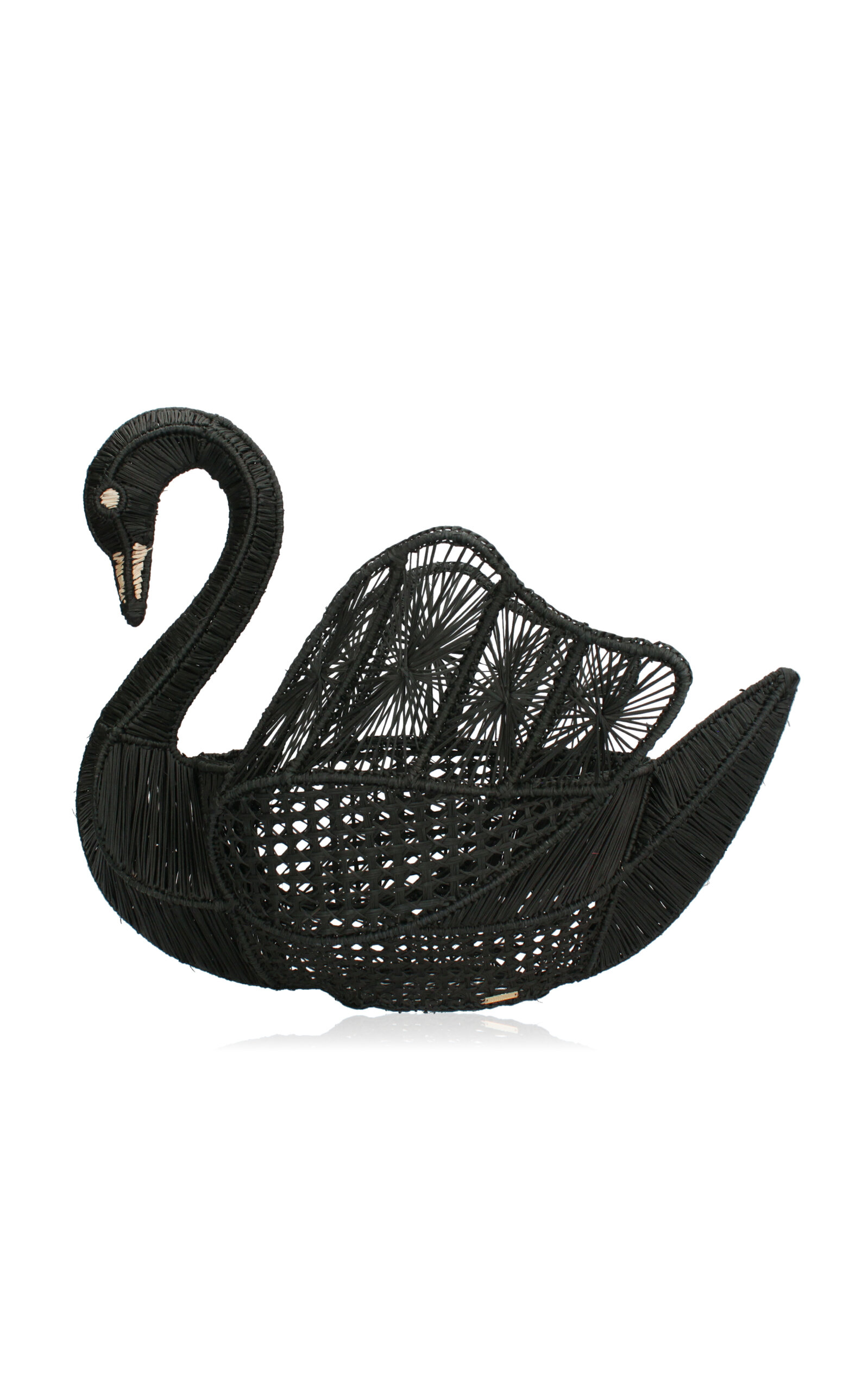 Shop Mercedes Salazar Black Swan Bread Basket