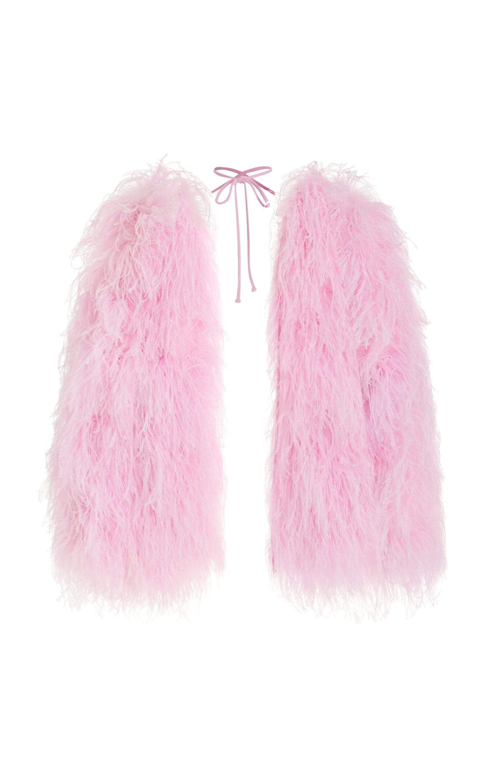 Shop The New Arrivals Ilkyaz Ozel Exclusive Kitty Feather Jacket In Pink