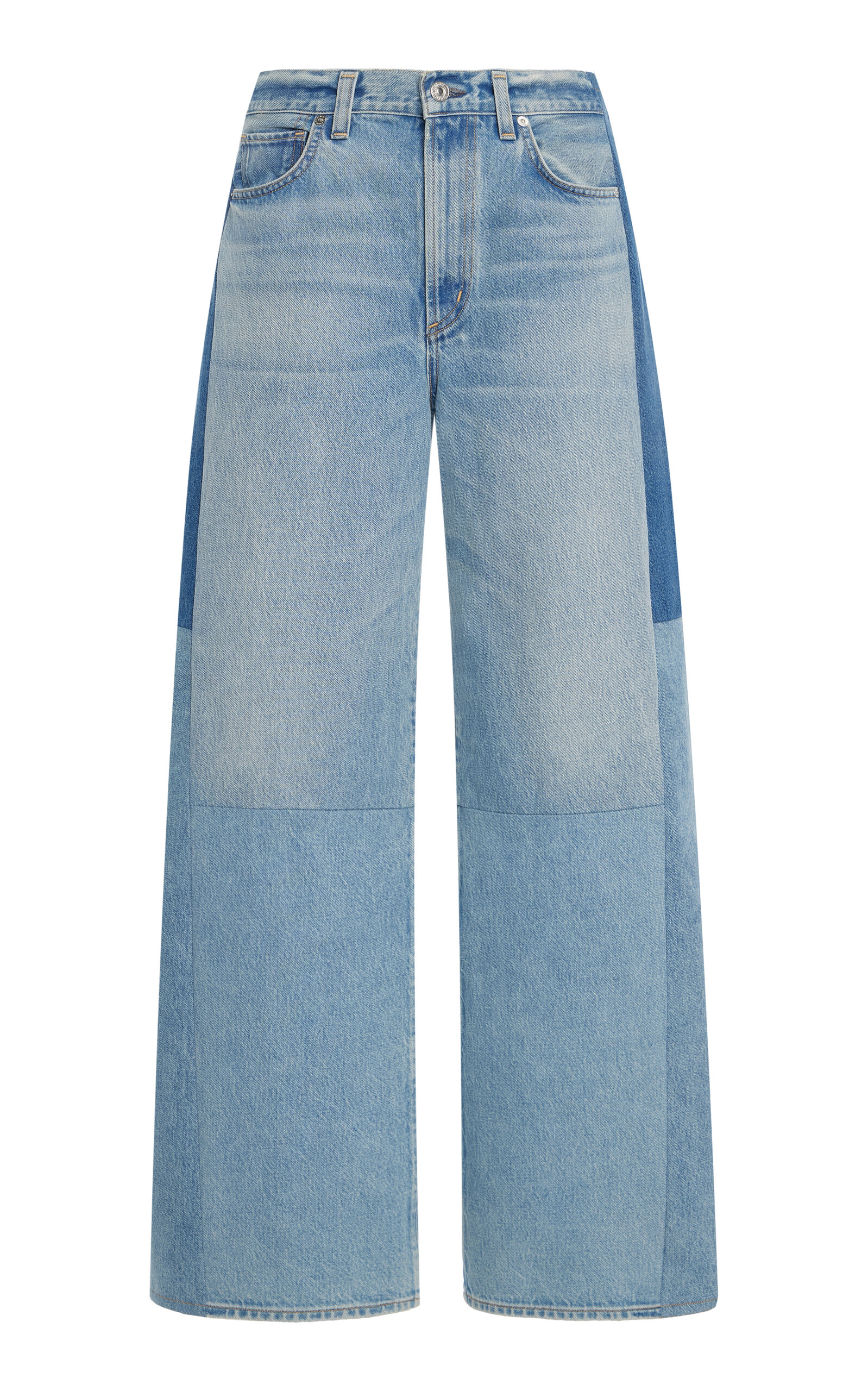 Re-Worked Rigid Mid-Rise Baggy Jeans