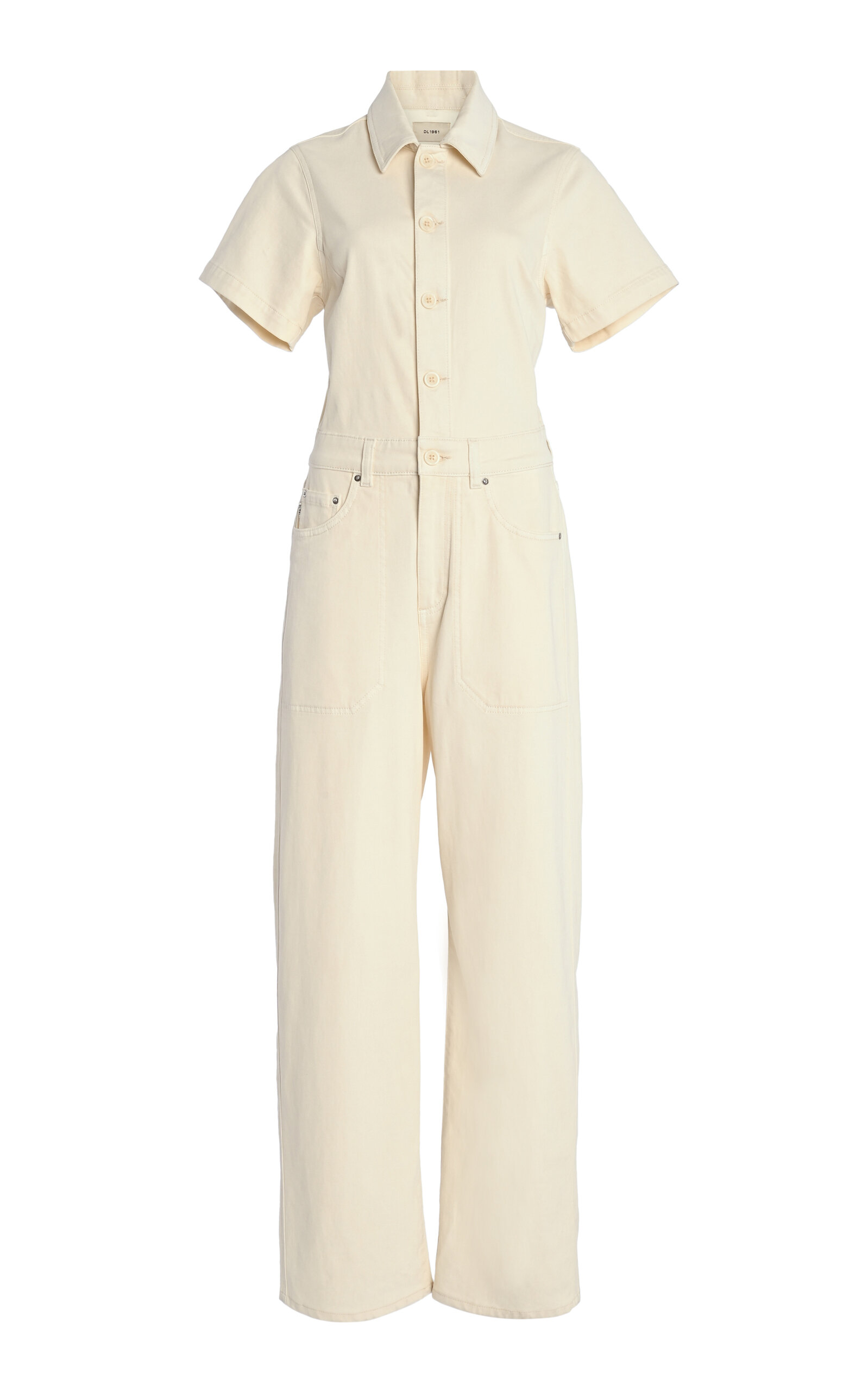 Montauk Cotton Twill Jumpsuit