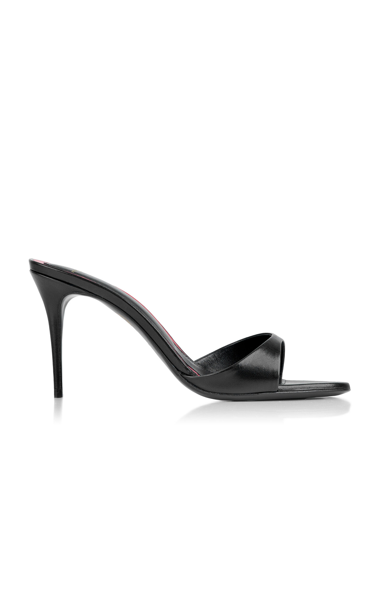 Shop Maison Ernest Lidylle Leather Mules In Black