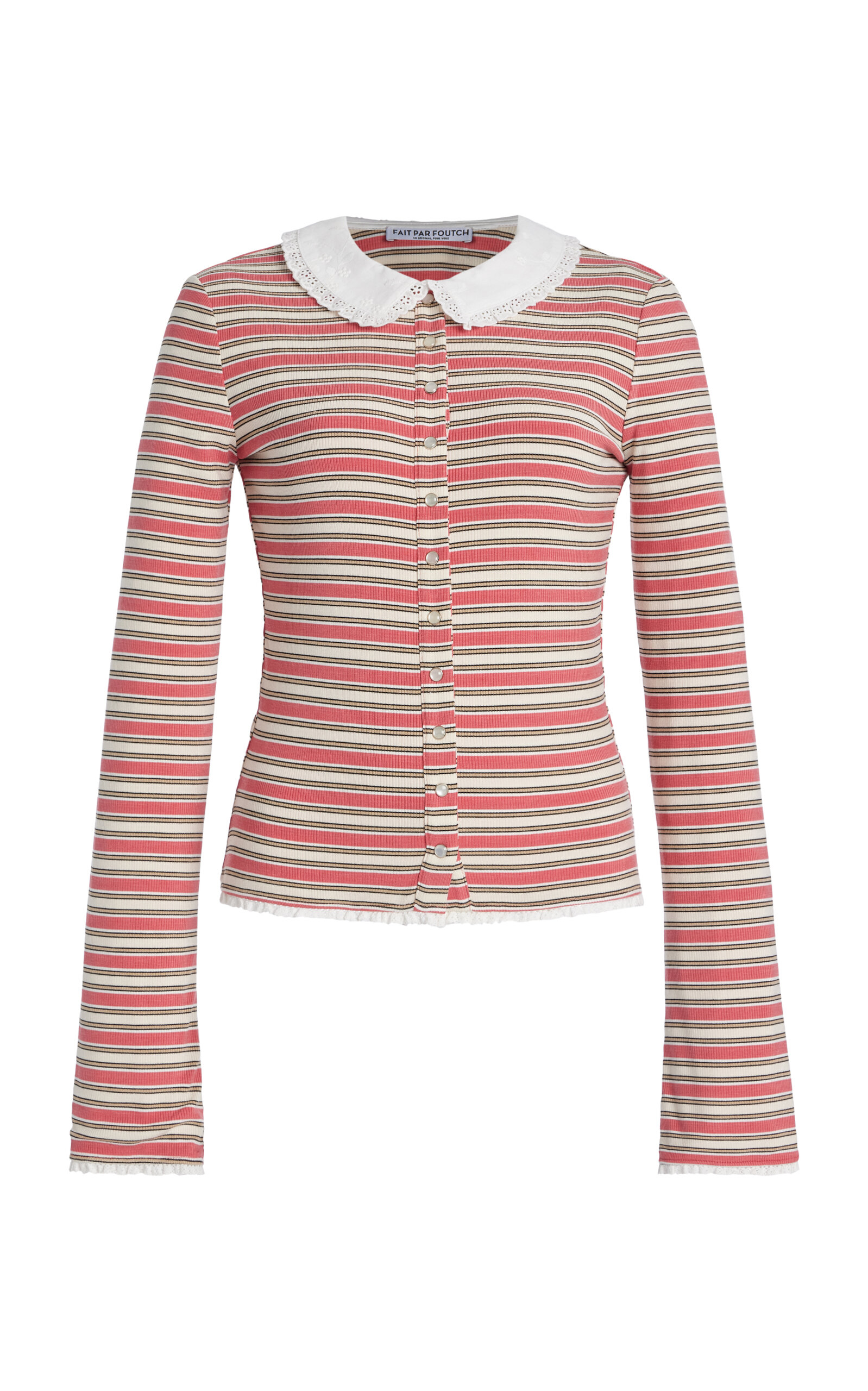 Edith Striped Cardigan