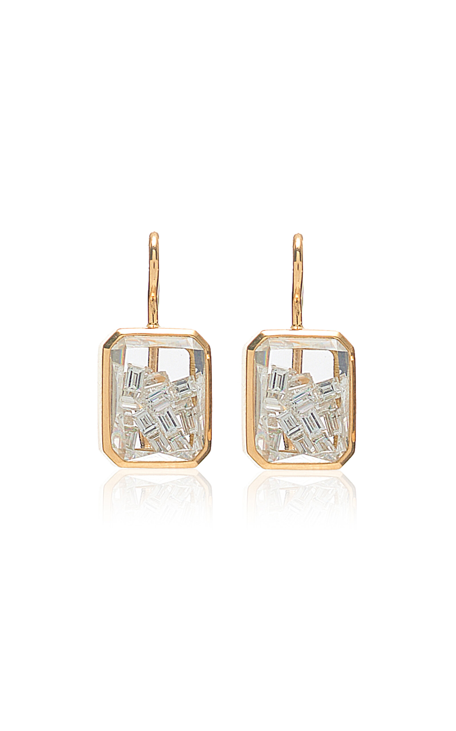 Esmeralda 18K Yellow Gold Diamond Shaker Earrings