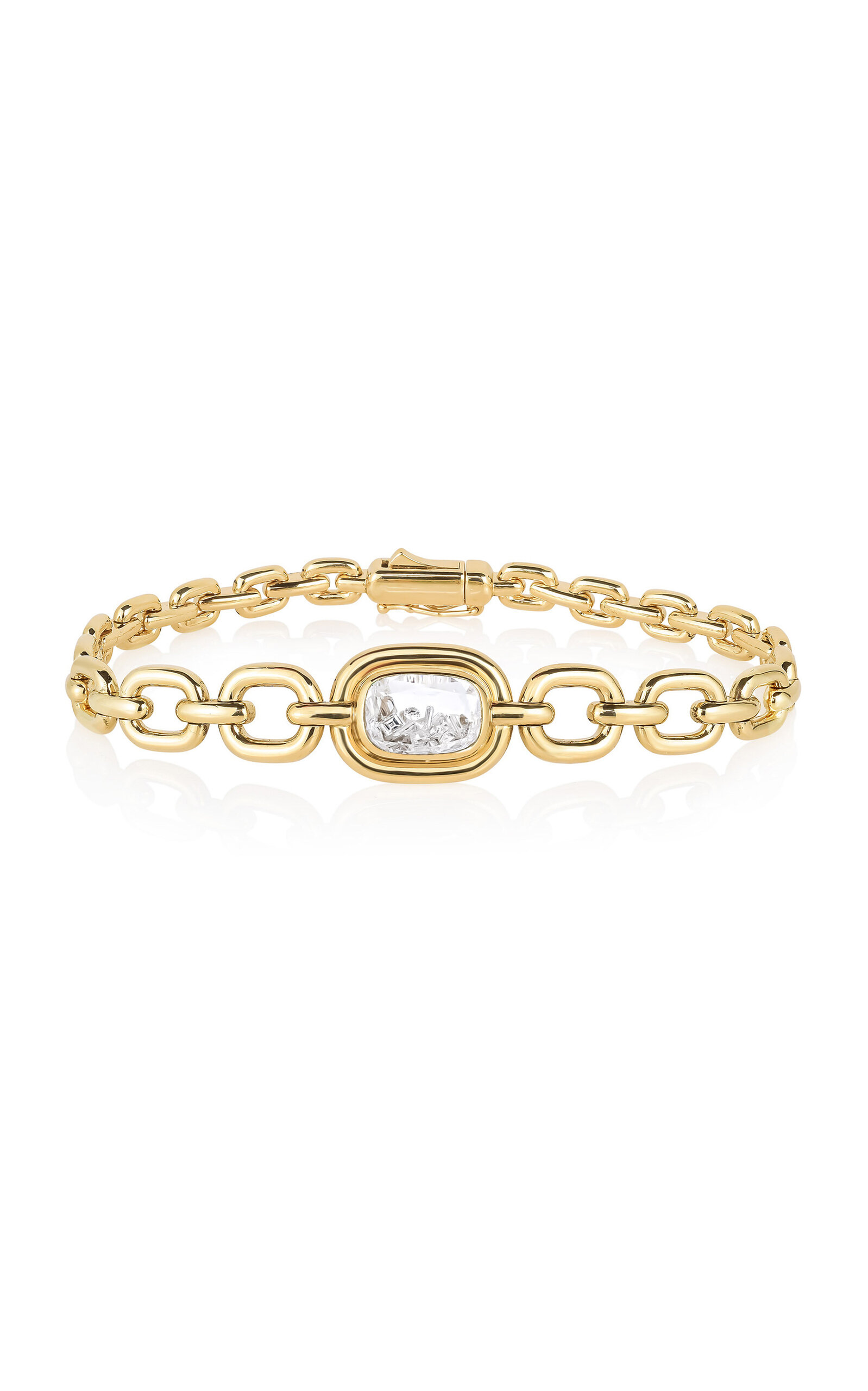 Elo 18K Yellow Gold Diamond Bracelet