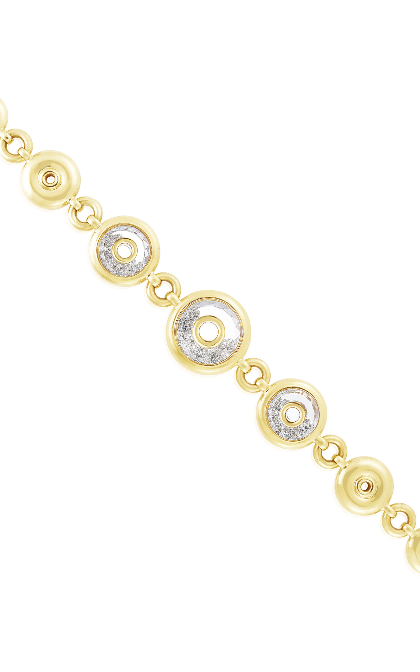 Shop Moritz Glik Disco 18k Yellow Gold Diamond Bracelet