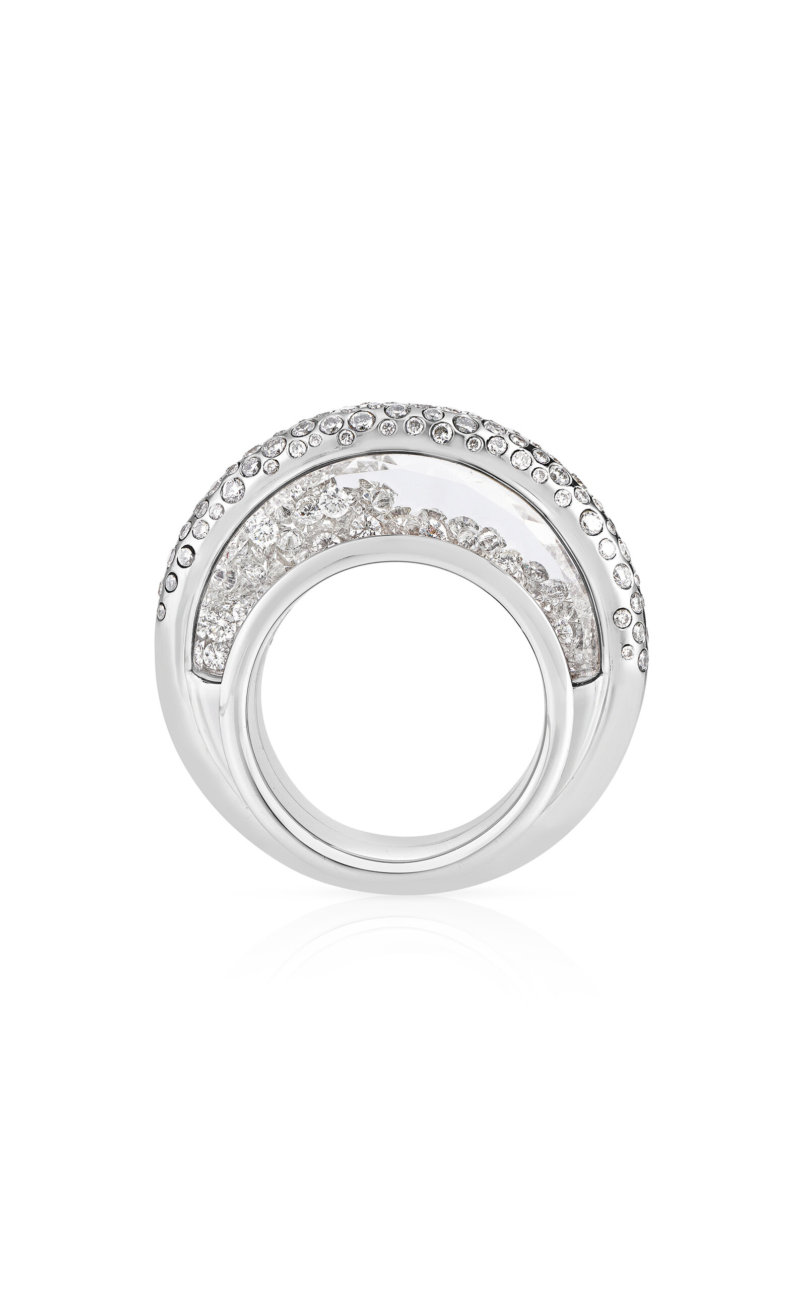 Artemis 18K White Gold Diamond Ring