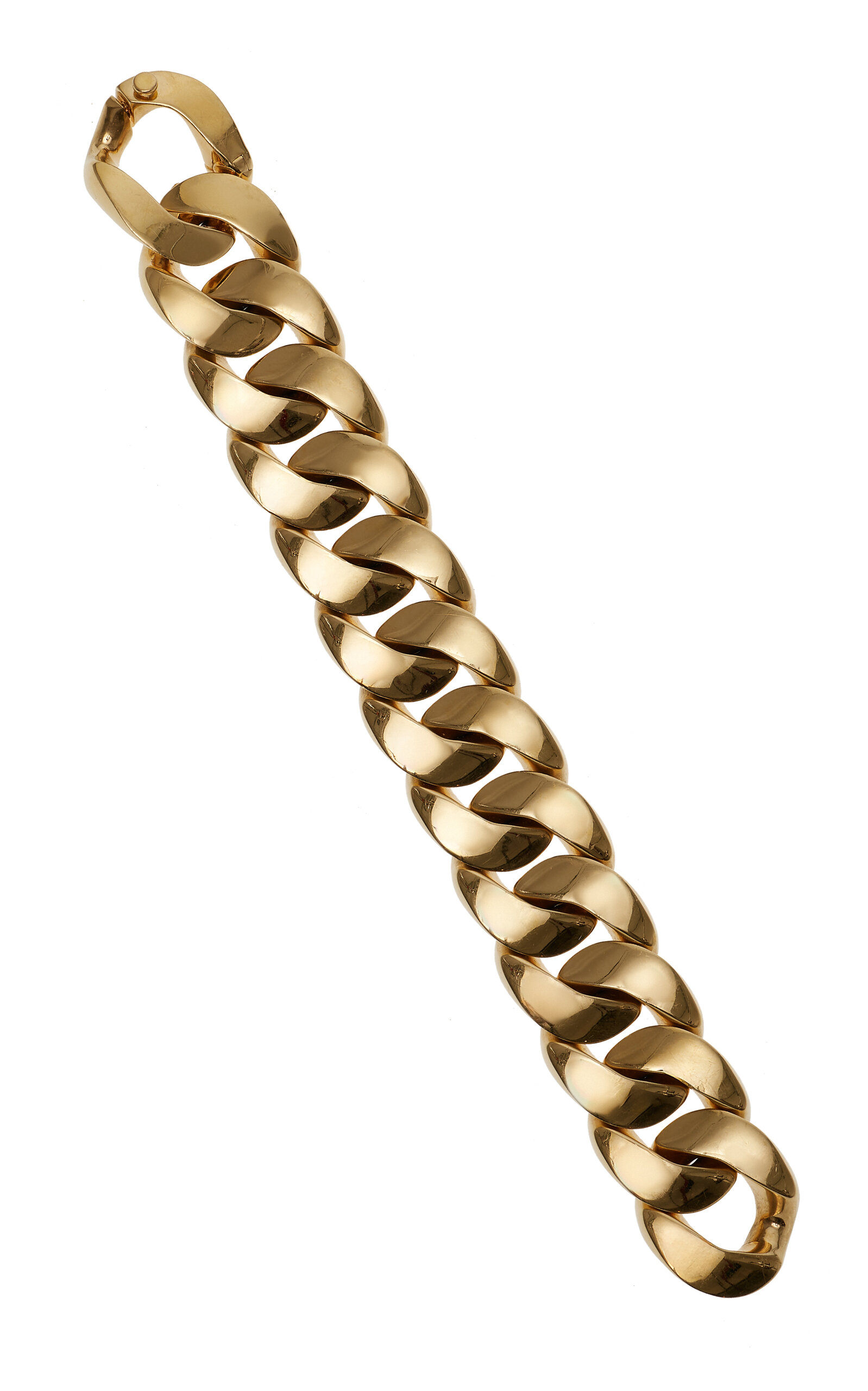 18K Yellow Gold Curb-Link Bracelet