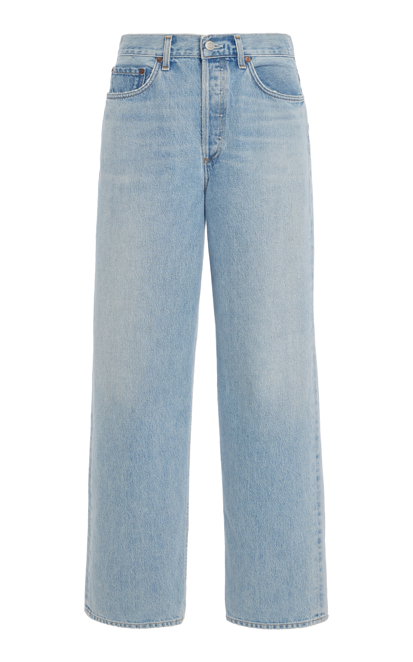 Henson Rigid Low-Rise Wide-Leg Jeans