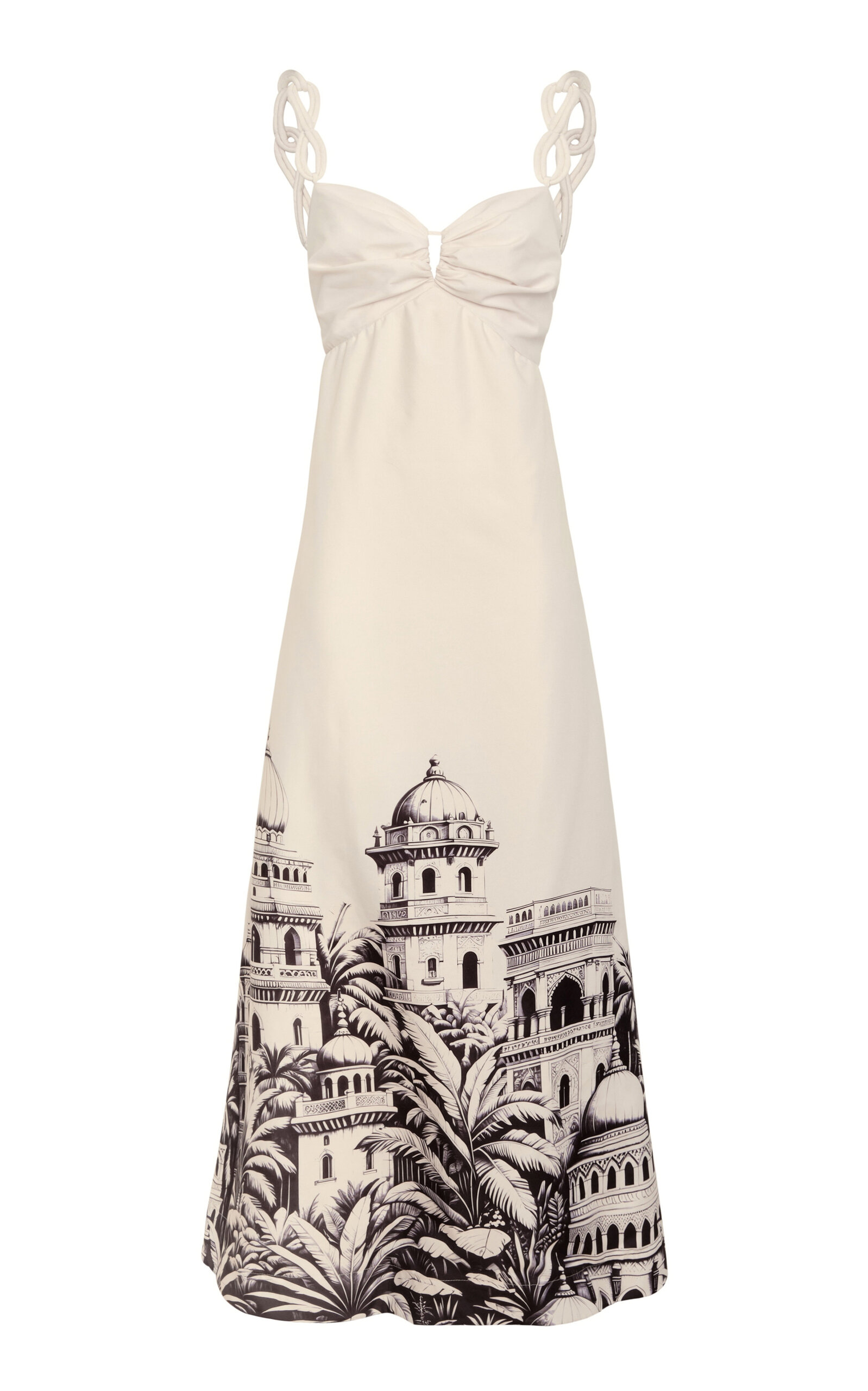 Pyaar Printed Cotton Poplin Maxi Dress