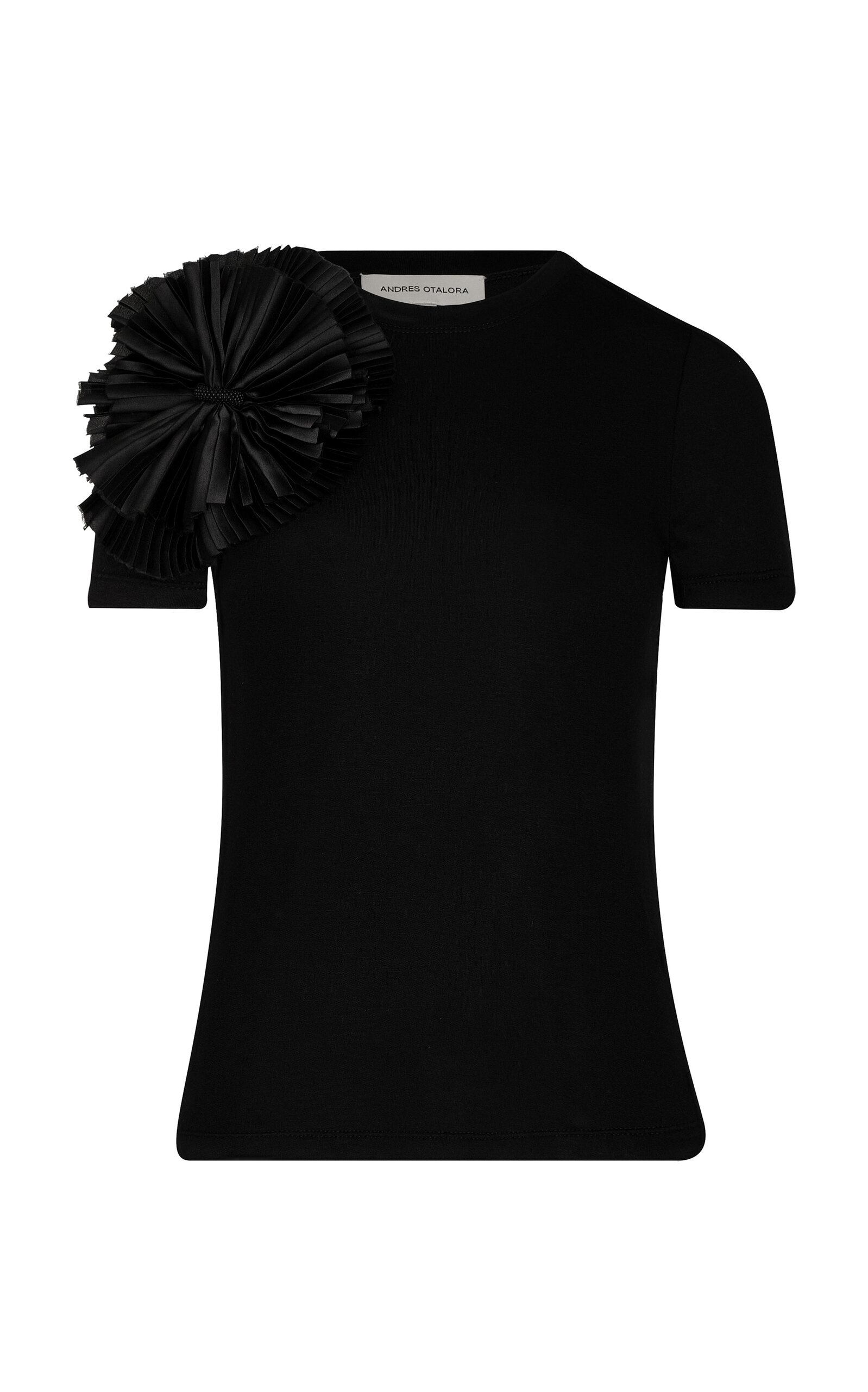 Decisiones Embellished Cotton Jersey T-Shirt