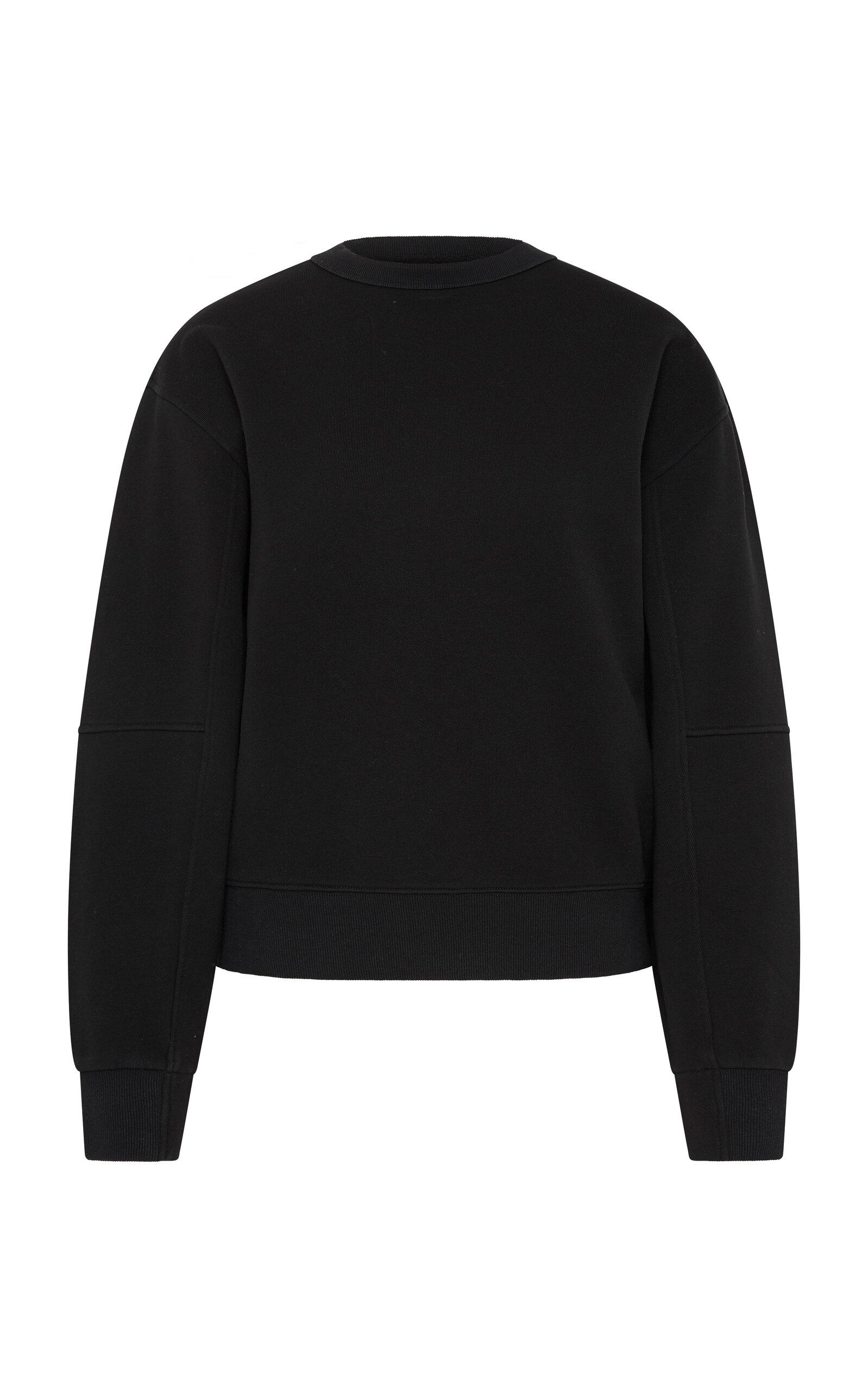 Shop St Agni Boucle Wool Sweater In Black