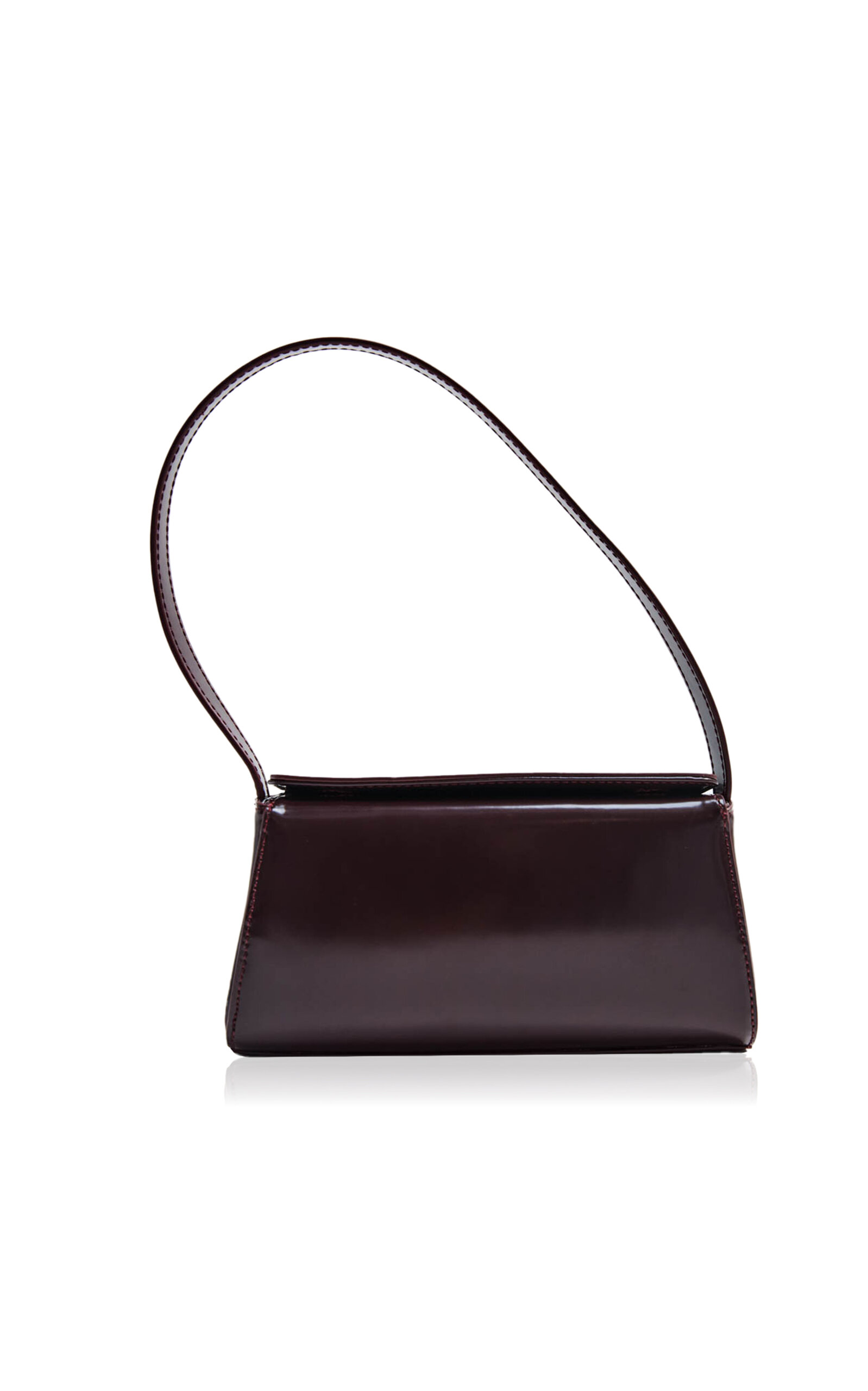 Mini Baguette Leather Shoulder Bag