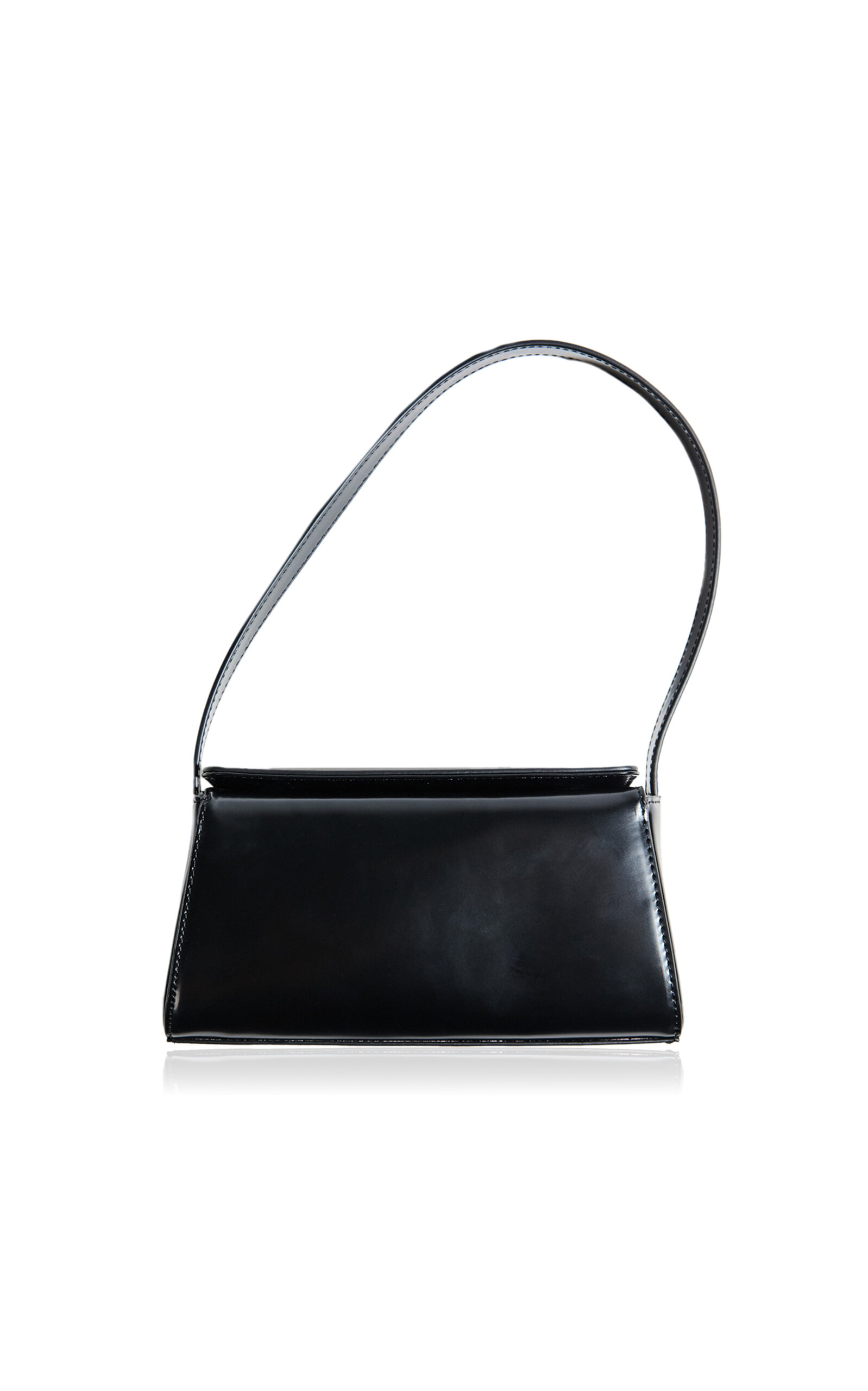 Mini Baguette Leather Shoulder Bag