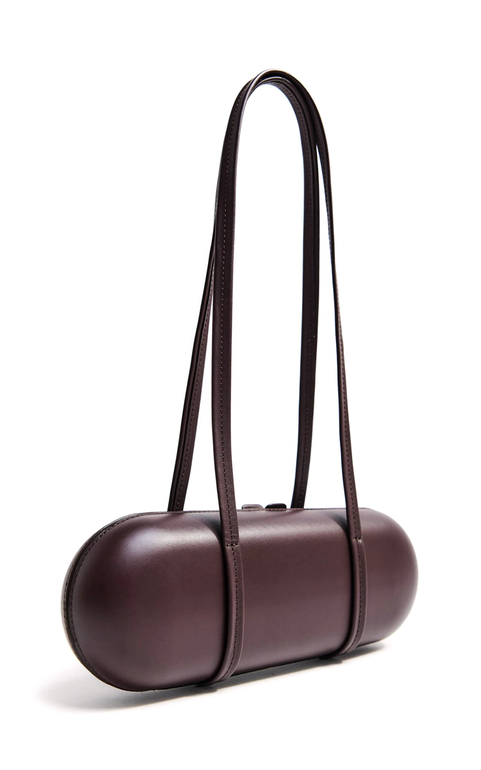 Capsule Leather Shoulder Bag