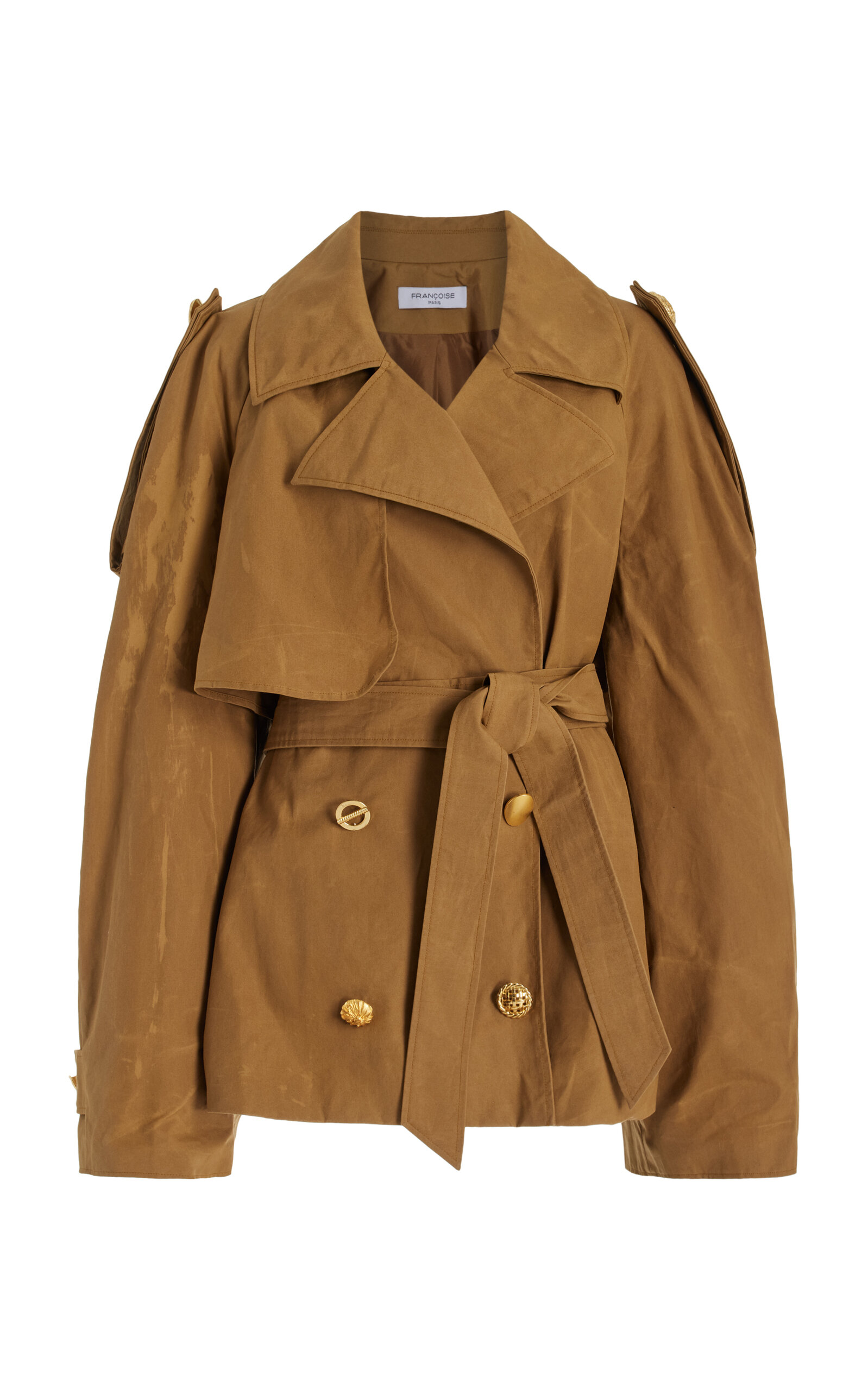 Exclusive Gabi Cotton Trench Coat