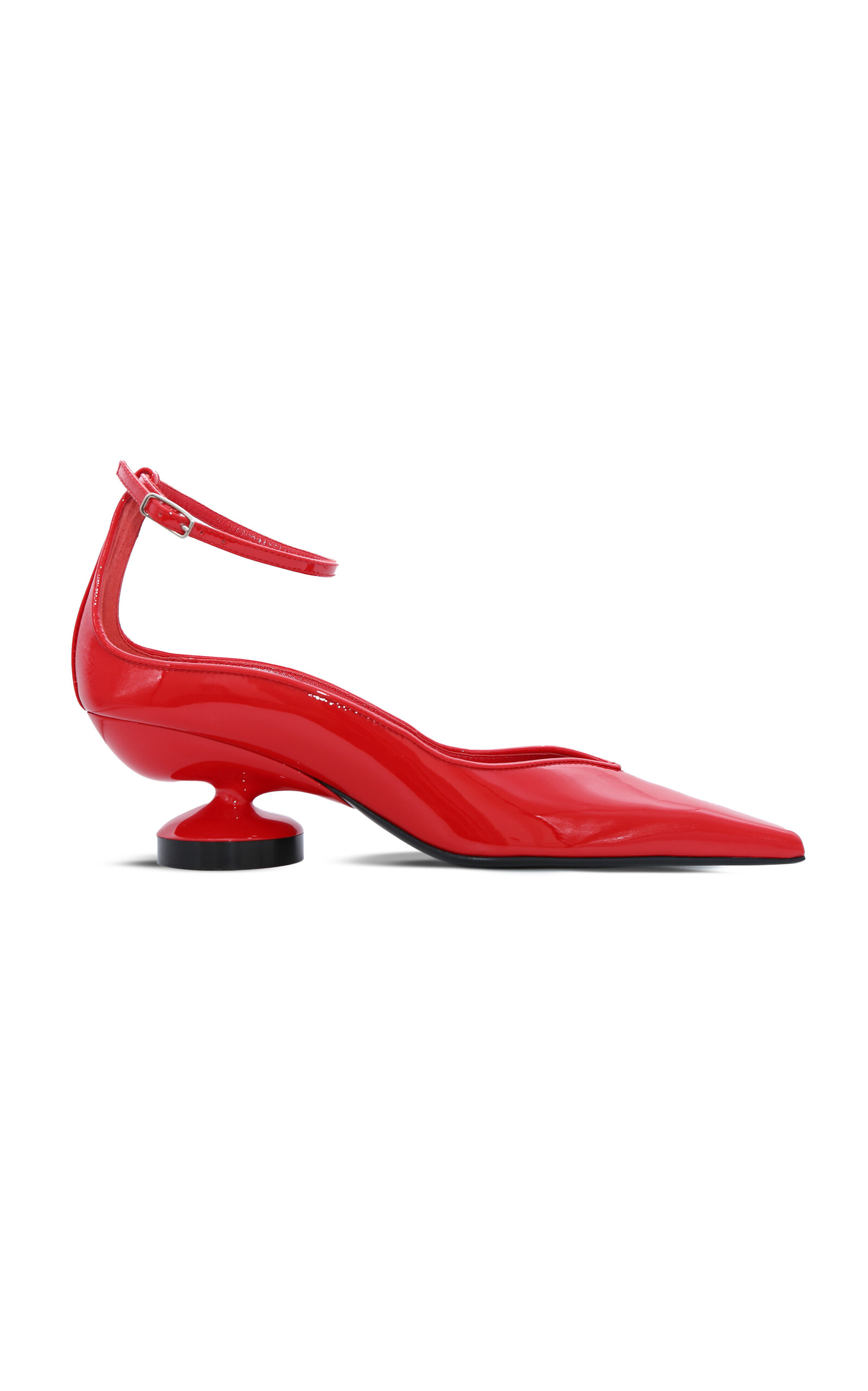 Shop Lucasheva Love Patent Leather Pumps In Red