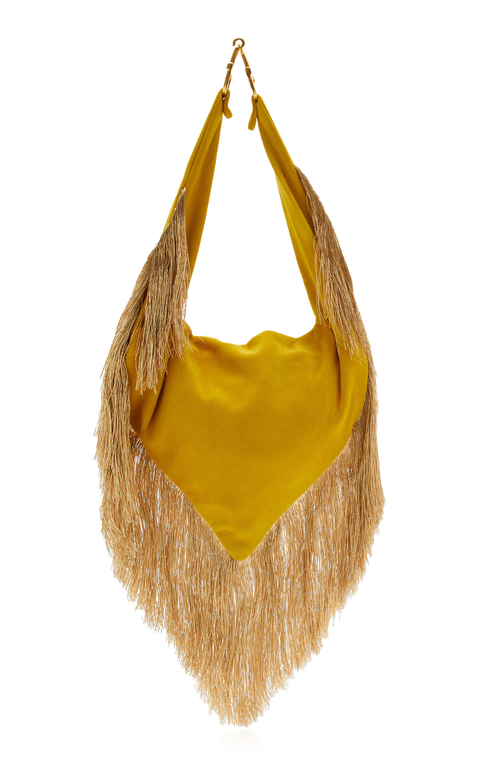 Exclusive Push Mini Fringed Suede Shoulder Bag