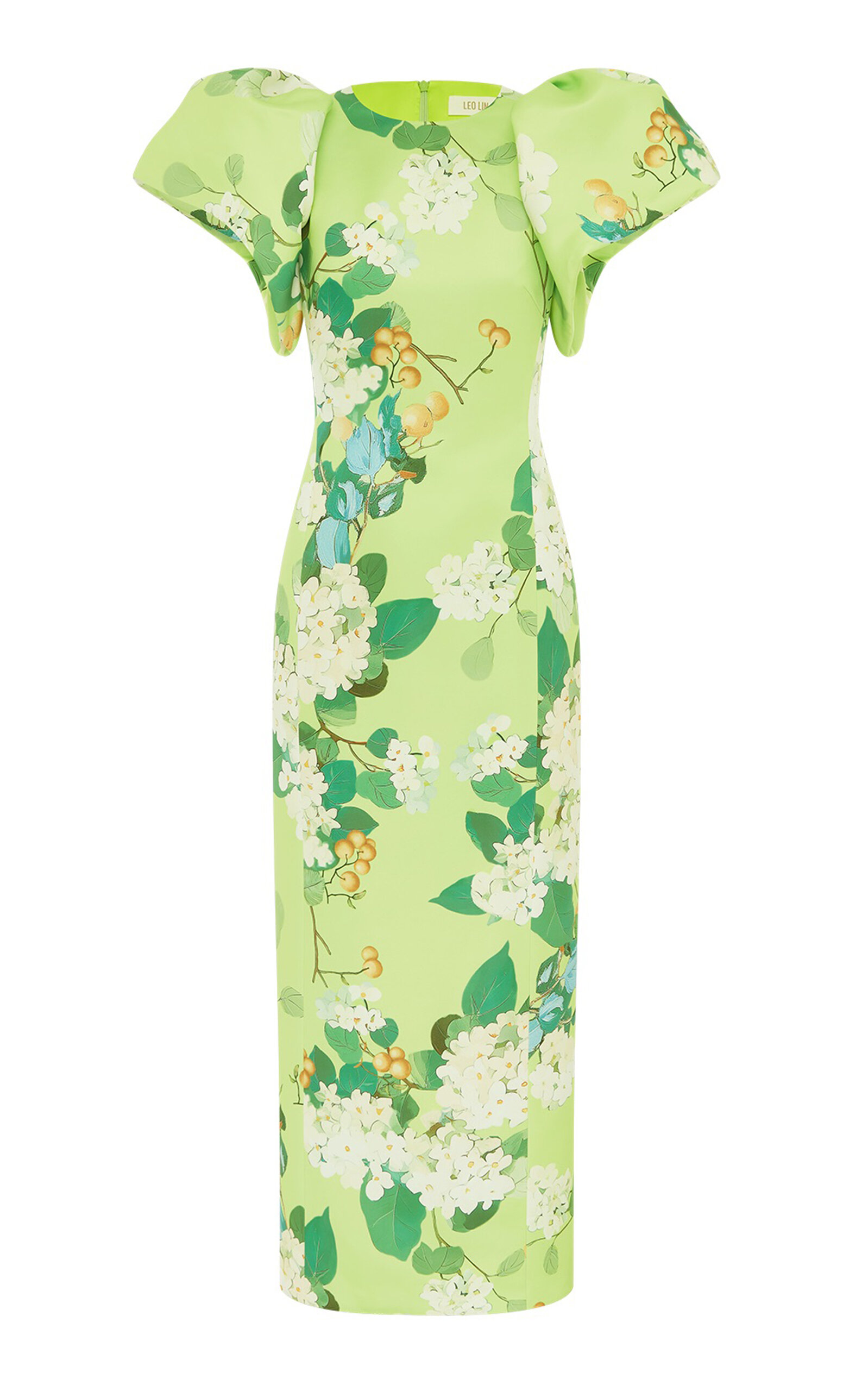 Shop Leo Lin Lucinda Maxi Dress In Green