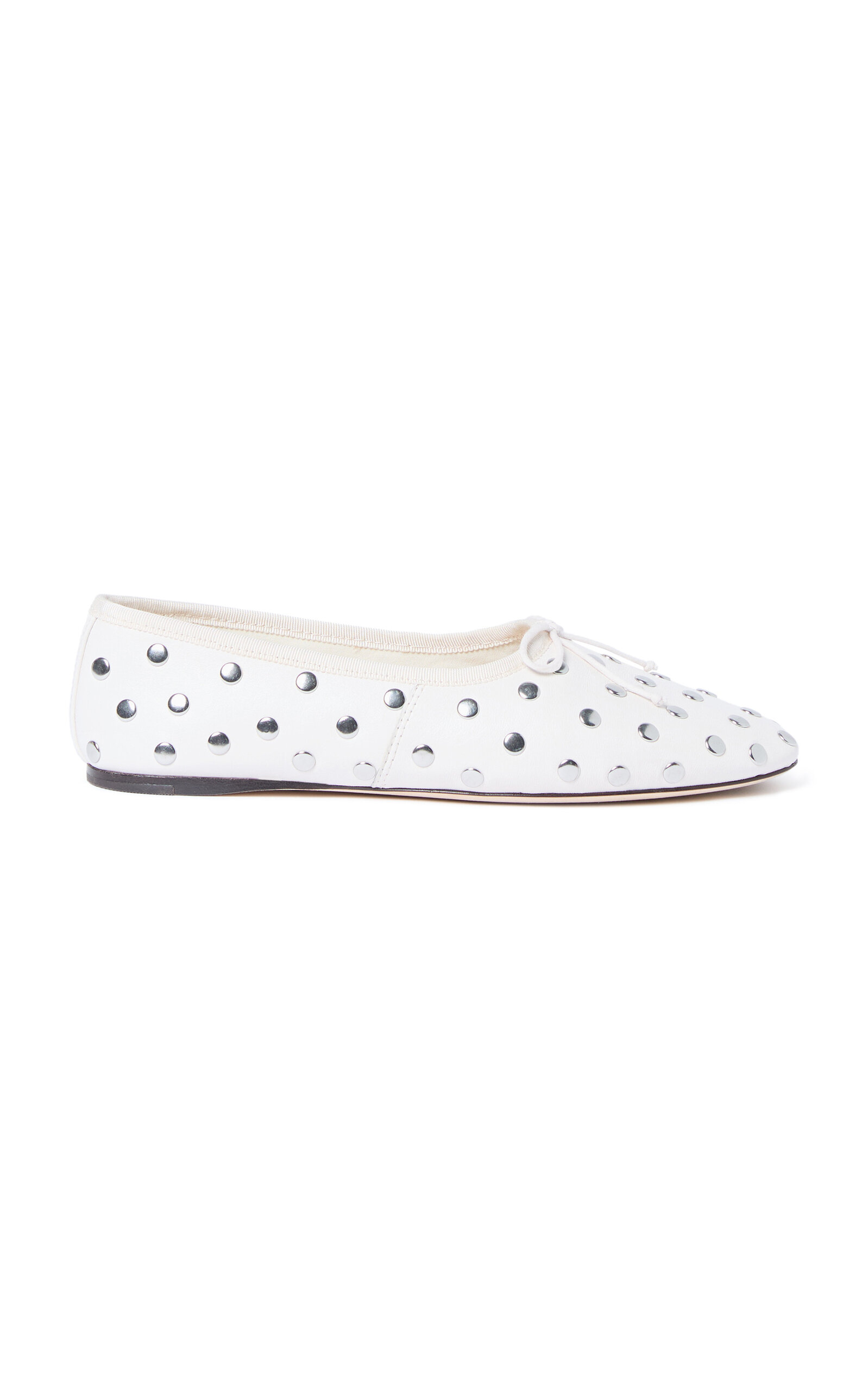 LOEFFLER RANDALL LANDON LEATHER BALLET FLATS 