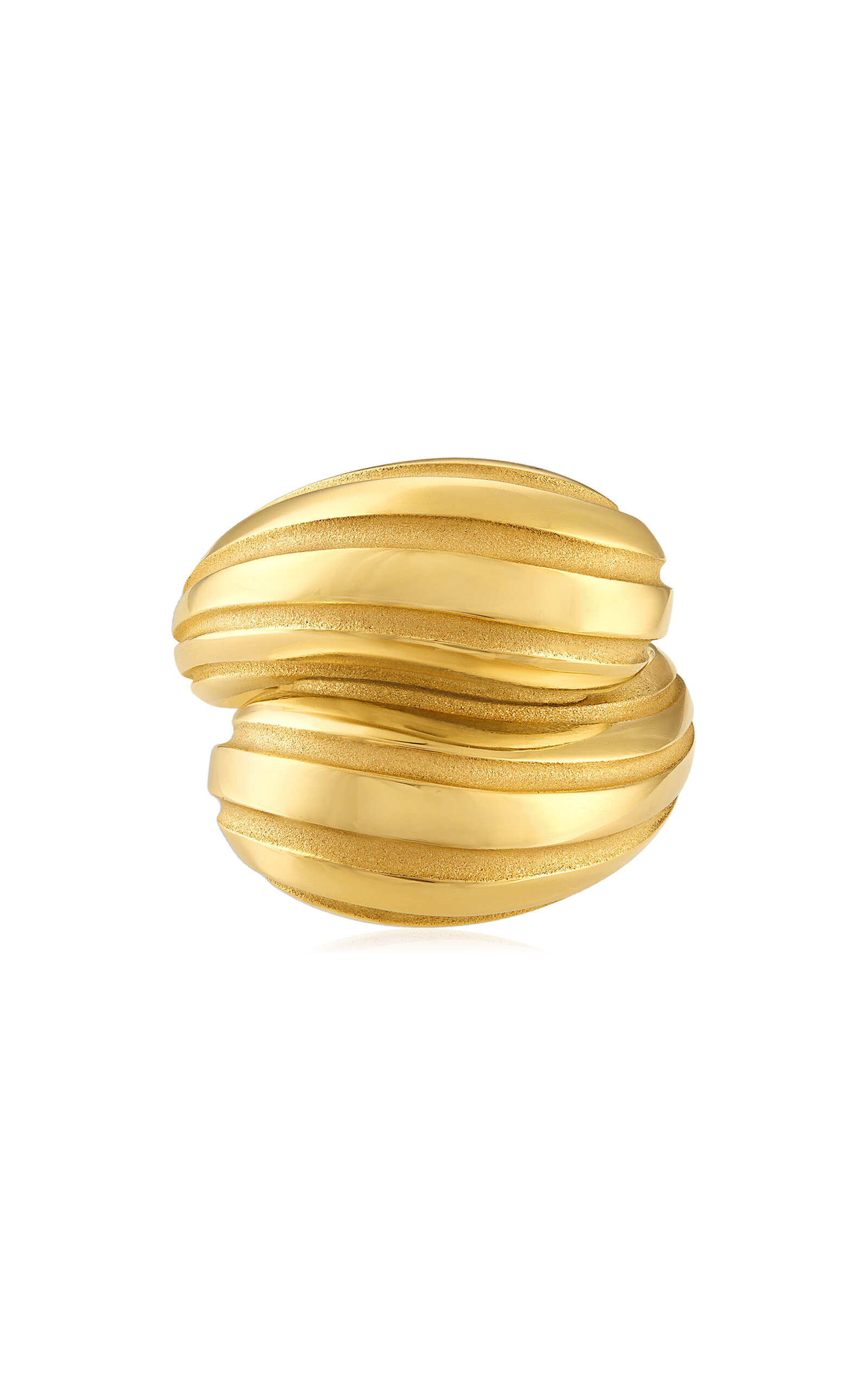 Eos 18K Yellow Gold Hug Ring