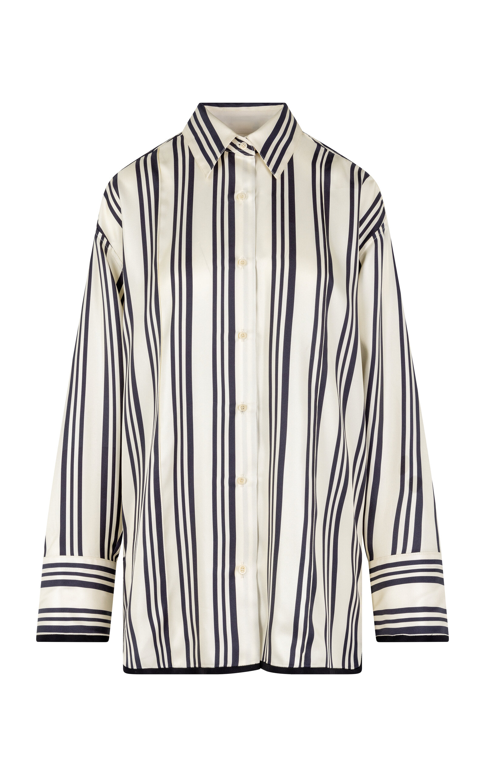 Vivi Striped Silk Shirt