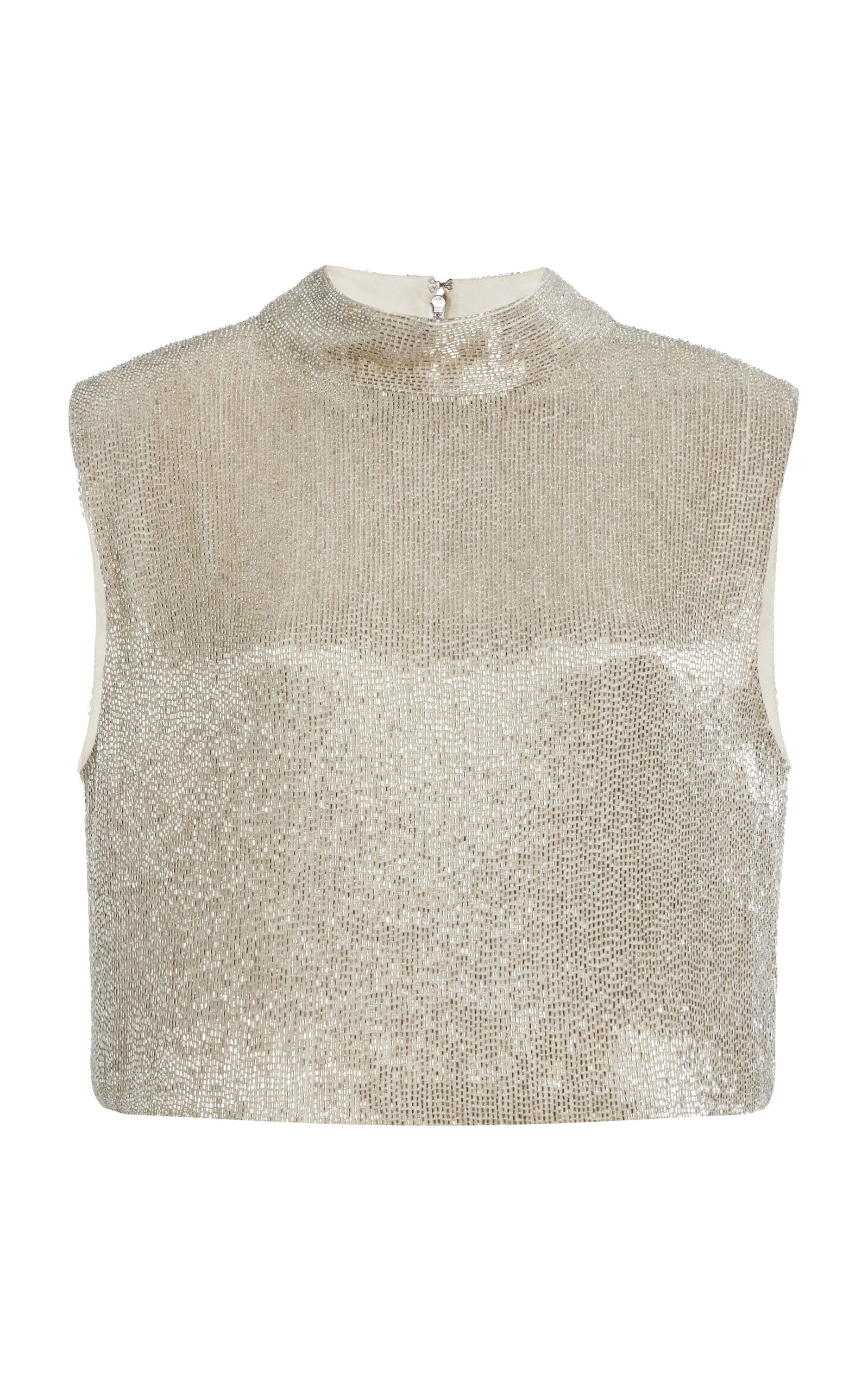 Gigi Beaded Silk Top