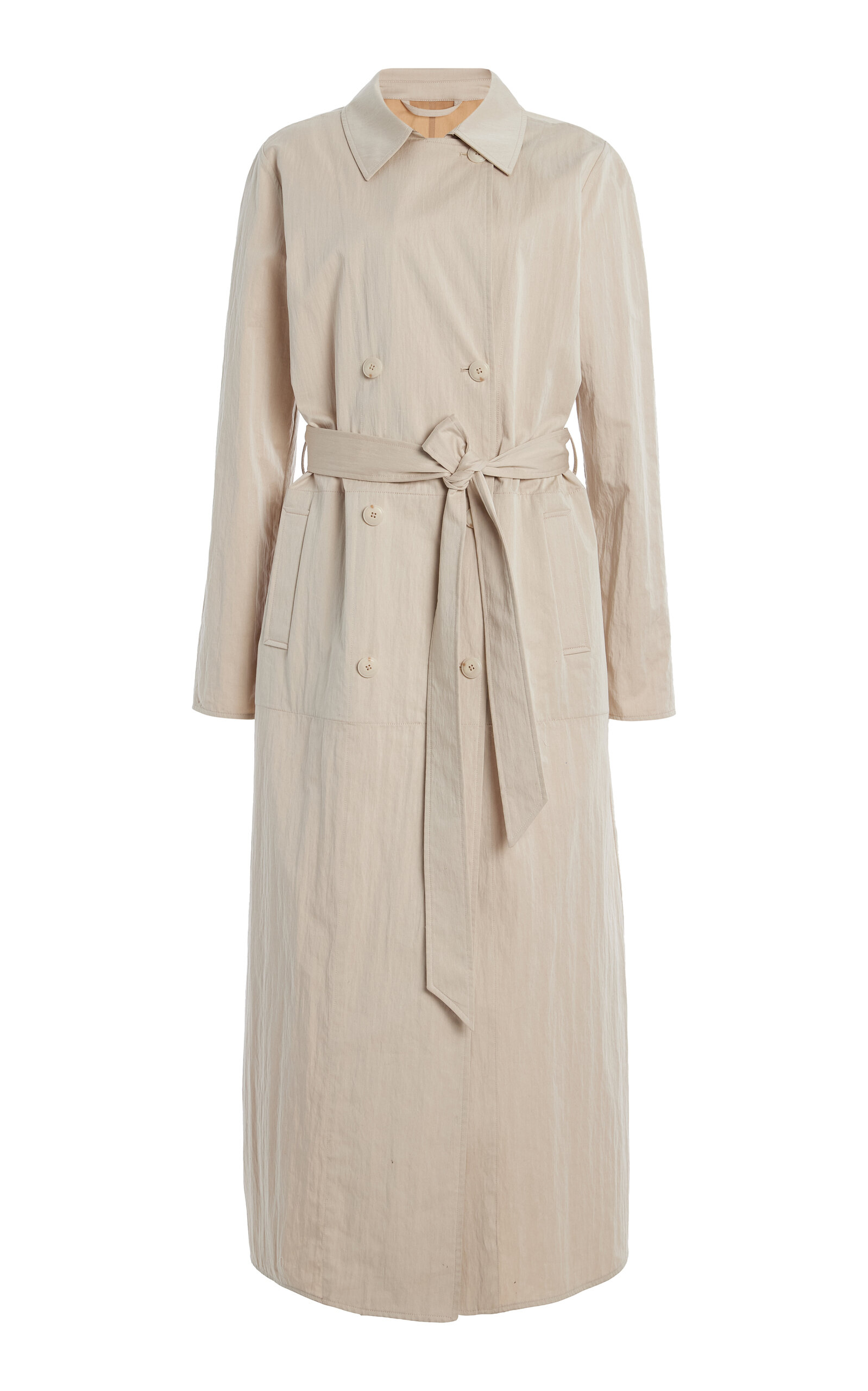 Back and Forth Cotton-Blend Trench Coat